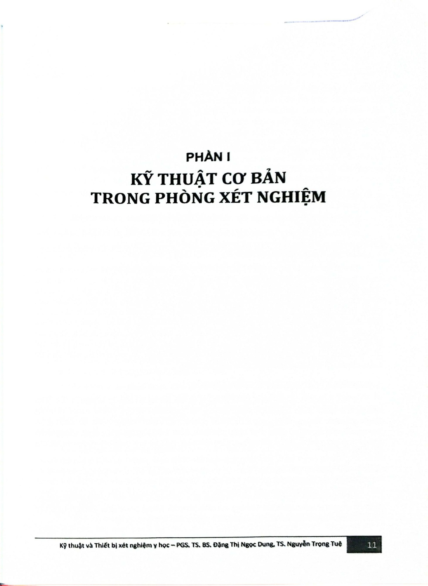 Kỹ Thuật Và Thiết Bị Xét Nghiệm Y Học - ĐH Y Hà Nội