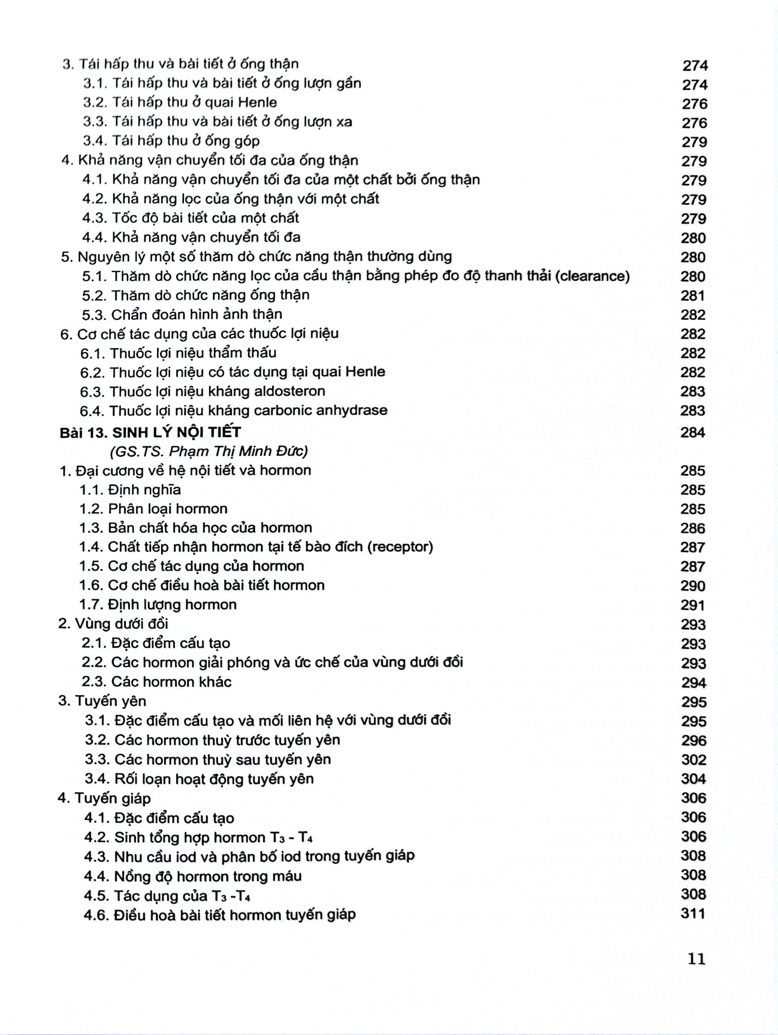 Sinh Lý Học (Sách Đào Tạo Bác Sĩ Đa Khoa) - Đại học Y Hà Nội, GS.TS. Phạm Thị Minh Đức