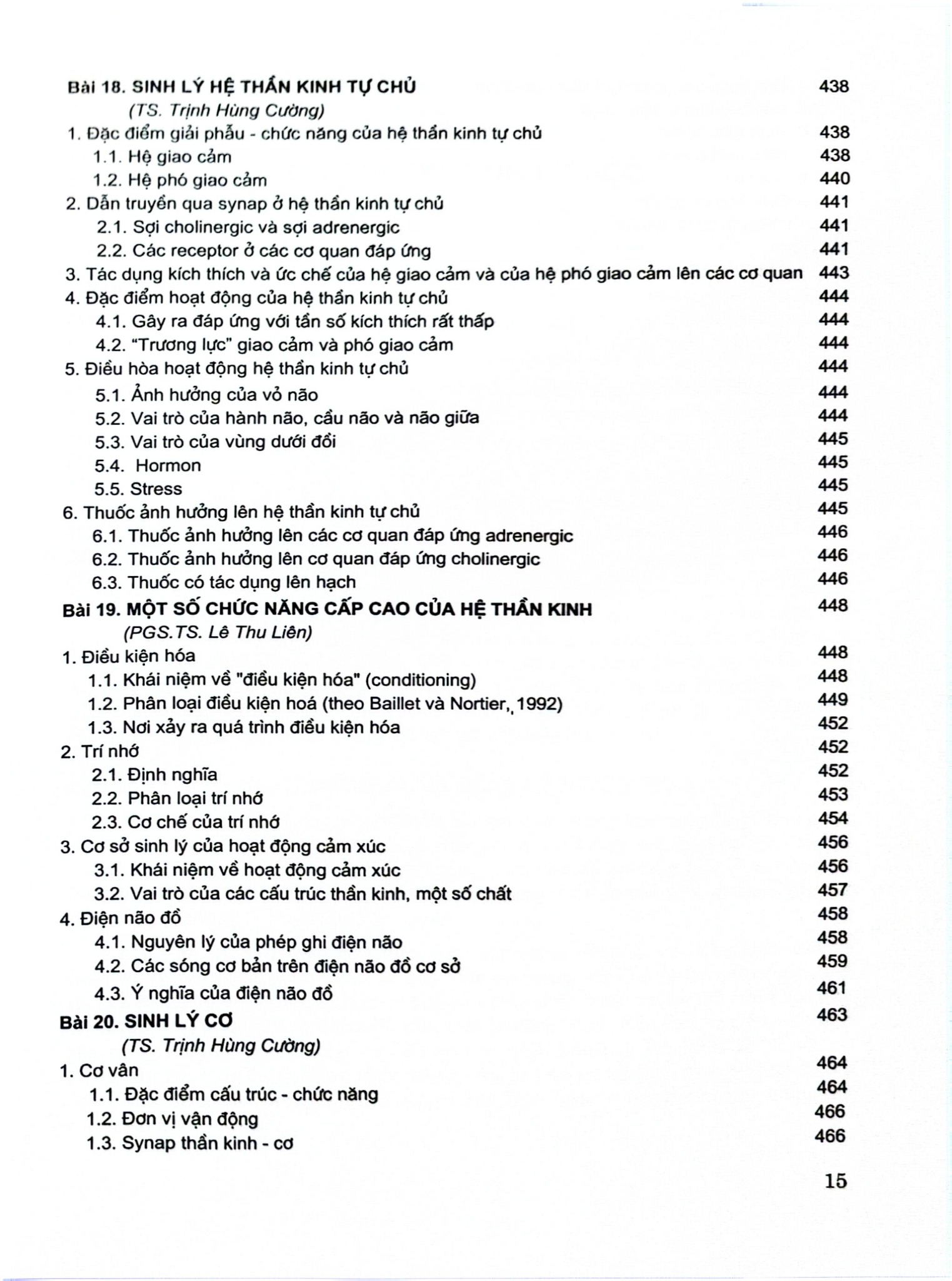 Sinh Lý Học (Sách Đào Tạo Bác Sĩ Đa Khoa) - Đại học Y Hà Nội, GS.TS. Phạm Thị Minh Đức