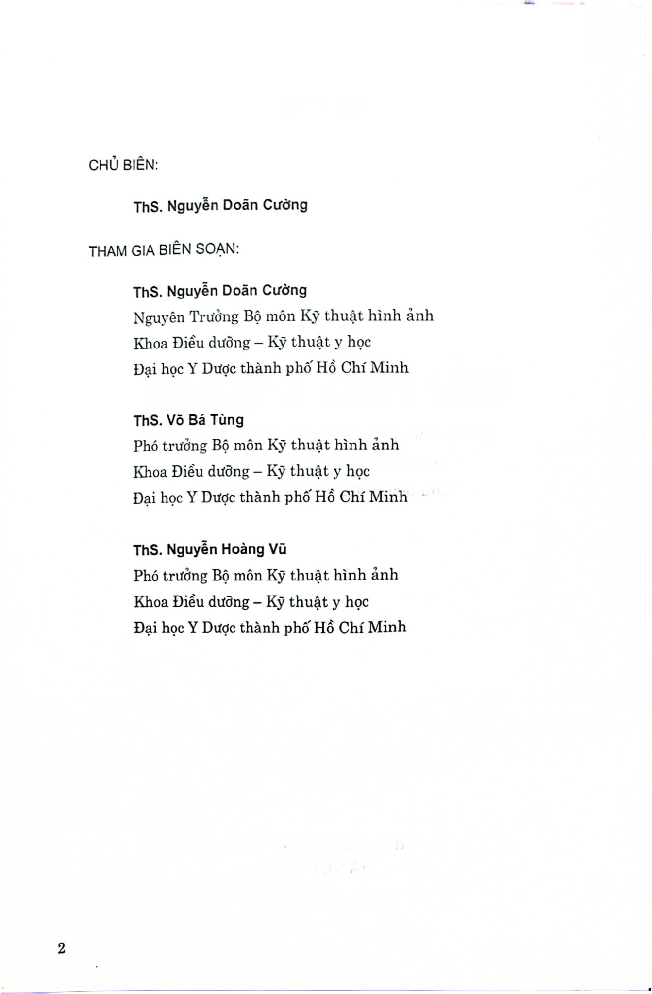 Giải Phẫu X - Quang Sách Đào Tạo Cử Nhận Kỹ Thuật Y Học (Chuyên Ngành Kỹ Thuật Hình Ảnh) - Bộ Y tế, Nguyễn Doãn Cường