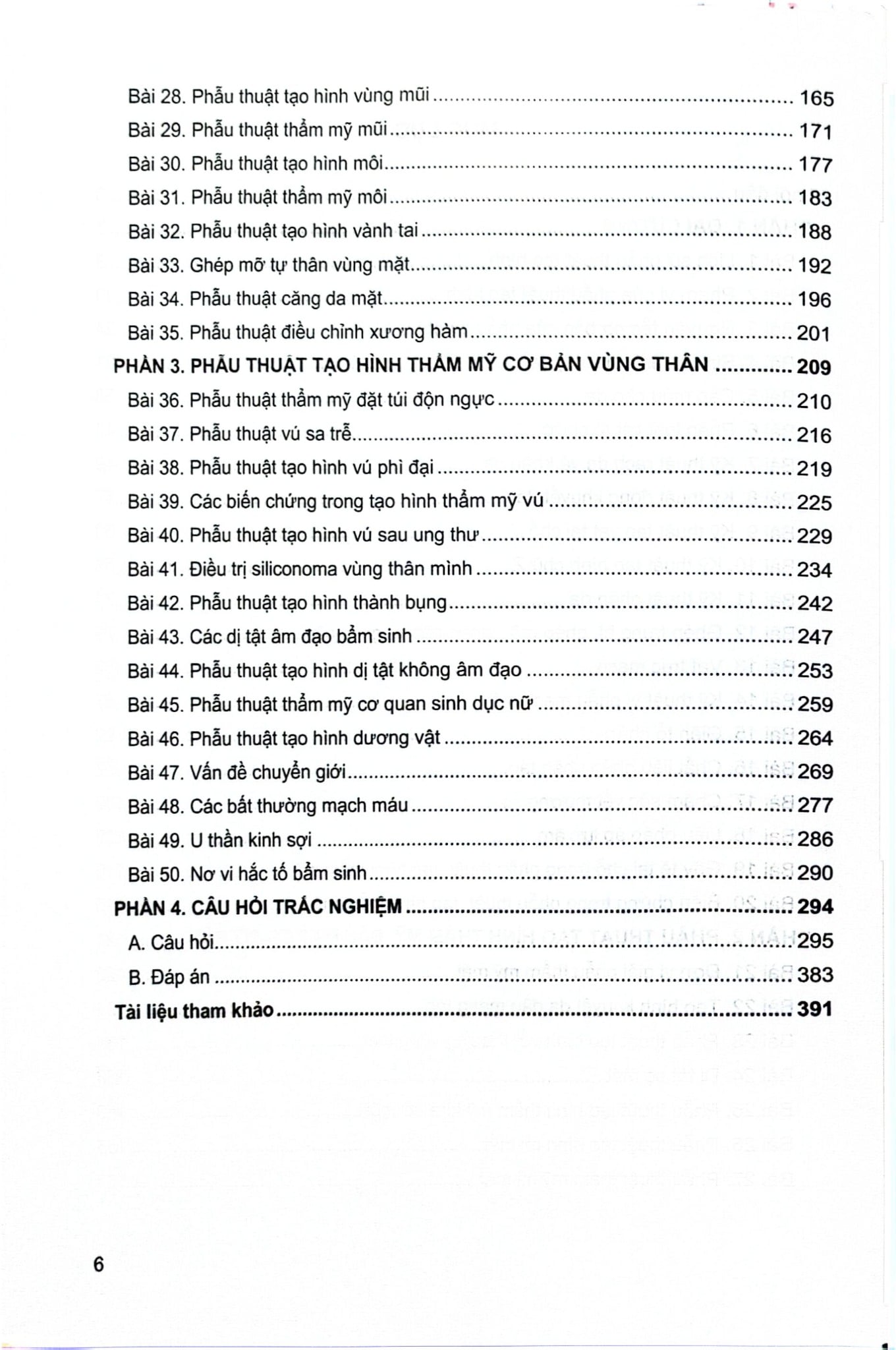 Bài Giảng Phẫu Thuật Tạo Hình Thẩm Mỹ Cơ Bản - Đại học Y Hà Nội, PGS.TS Trần Thiết Sơn