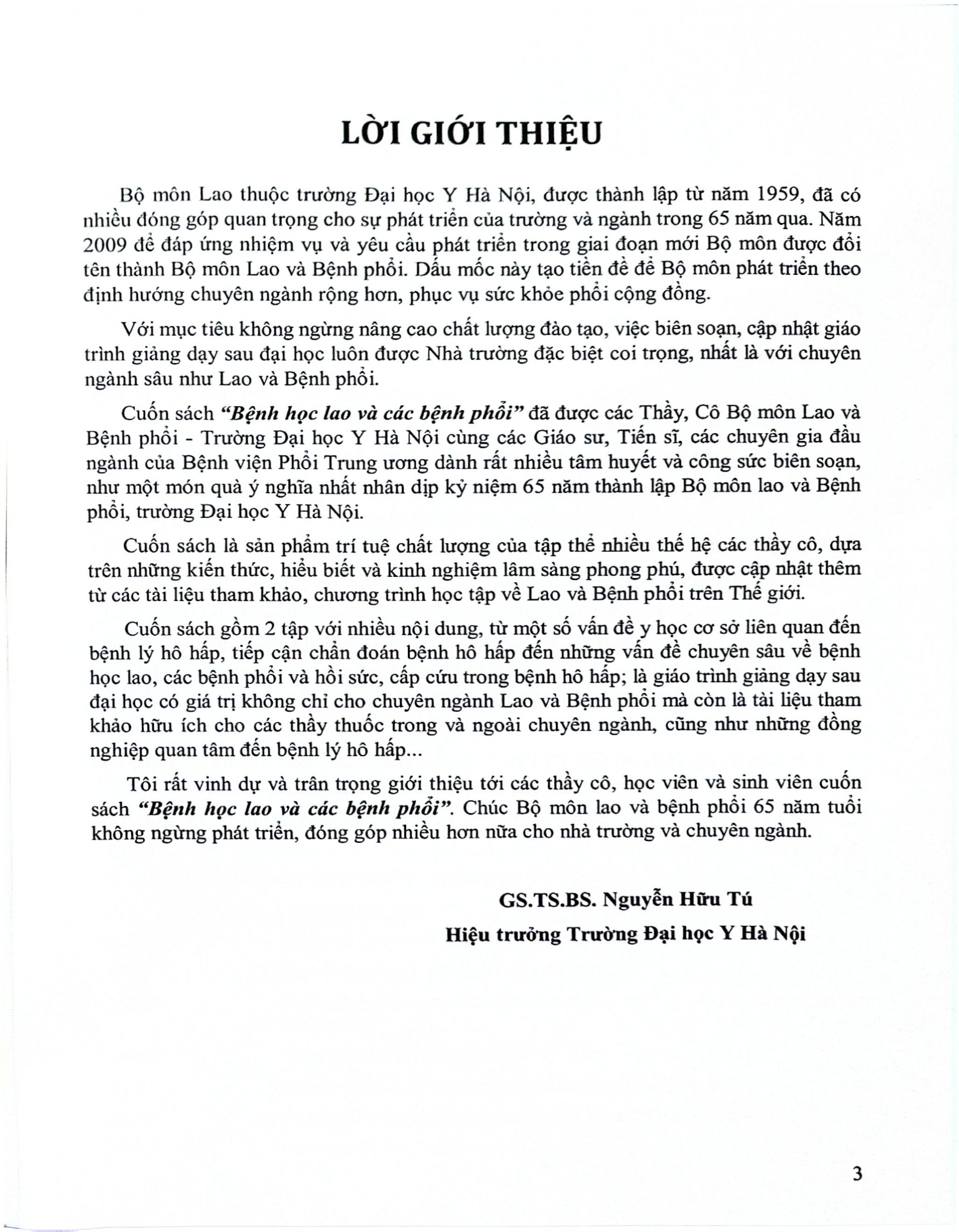 Bệnh Học Lao Và Các Bệnh Phổi Tập 2 (SĐH) - ĐH Y Hà Nội