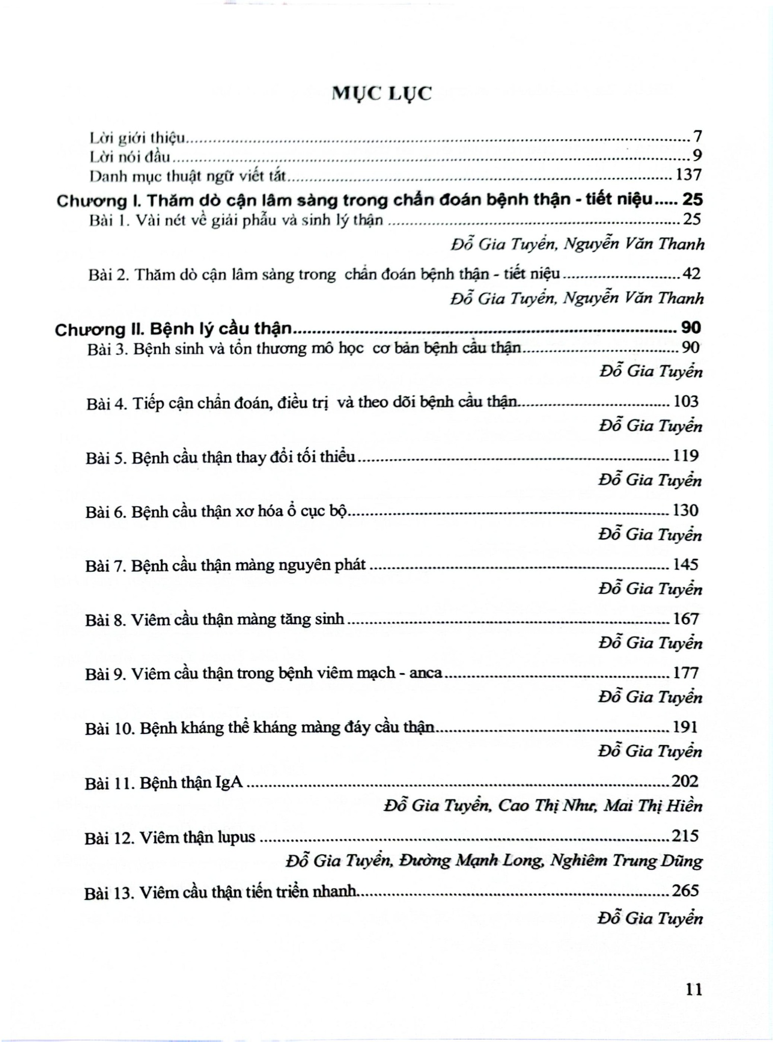 Bệnh Học Nội Khoa Thận Tiết Niệu Tập 1 (Giáo Trình Dùng Cho Đào Tạo Sau Đại Học) - ĐH Y Hà Nội, Đỗ Gia Tuyển