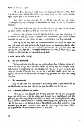  Bệnh Học Nội Khoa Tập 1 (ĐTĐH - 2025) - ĐH Dược Hà Nội 