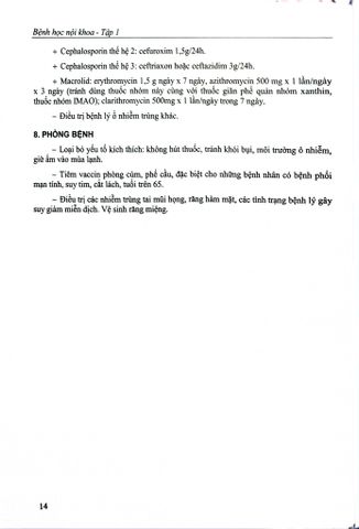  Bệnh Học Nội Khoa Tập 1 (ĐTĐH - 2025) - ĐH Dược Hà Nội 