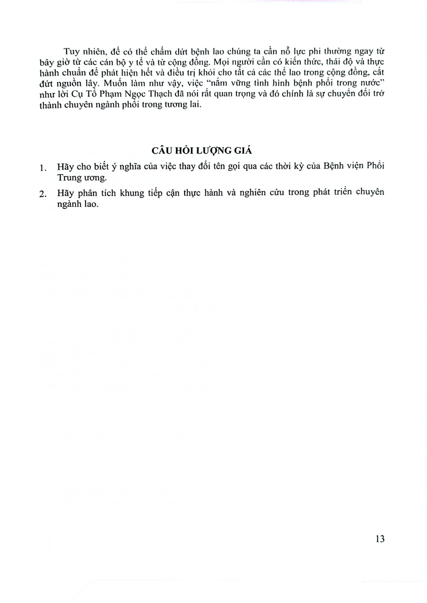 Bệnh Lao Và Tiến Trình Chấm Dứt Bệnh Lao - ĐH Dược Hà Nội