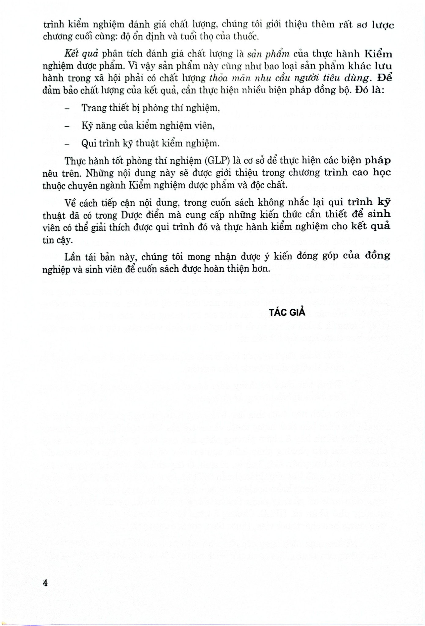 Kiểm Nghiệm Dược Phẩm - Bộ Y tế,  PGS.TS Trần Tử An