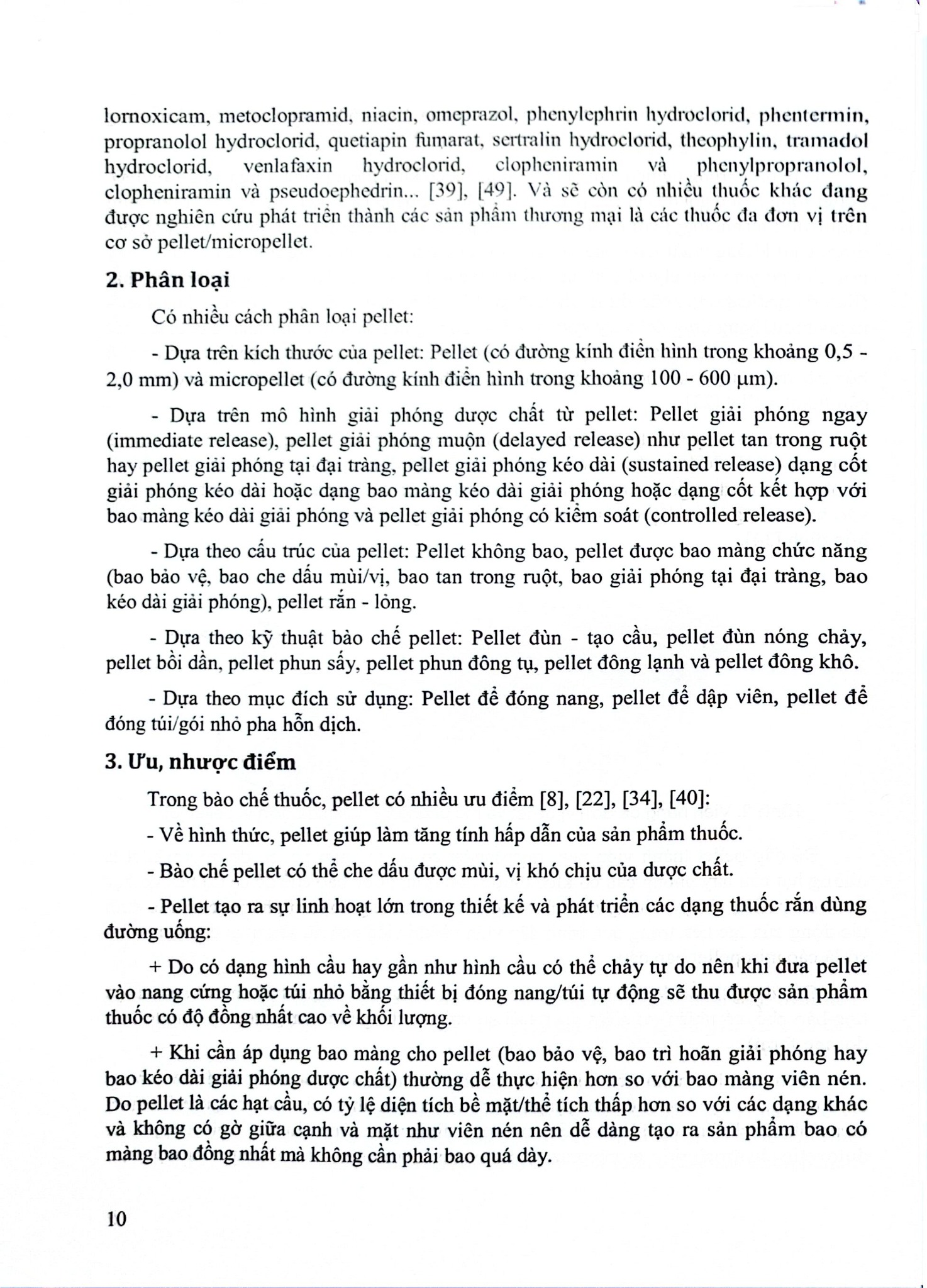 Kỹ Thuật Bào Chế Pellet - ĐH Dược Hà Nội
