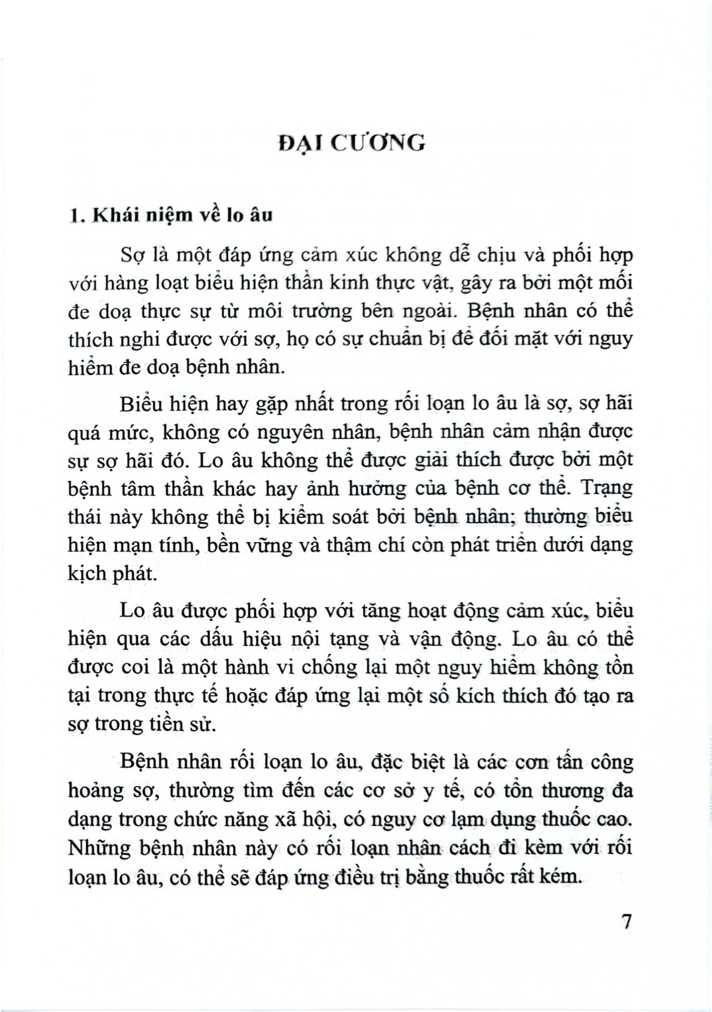 Rối Loạn Lo Âu - PGS. TS Bùi Quang Huy,  ThS. Đỗ Xuân Tĩnh, …