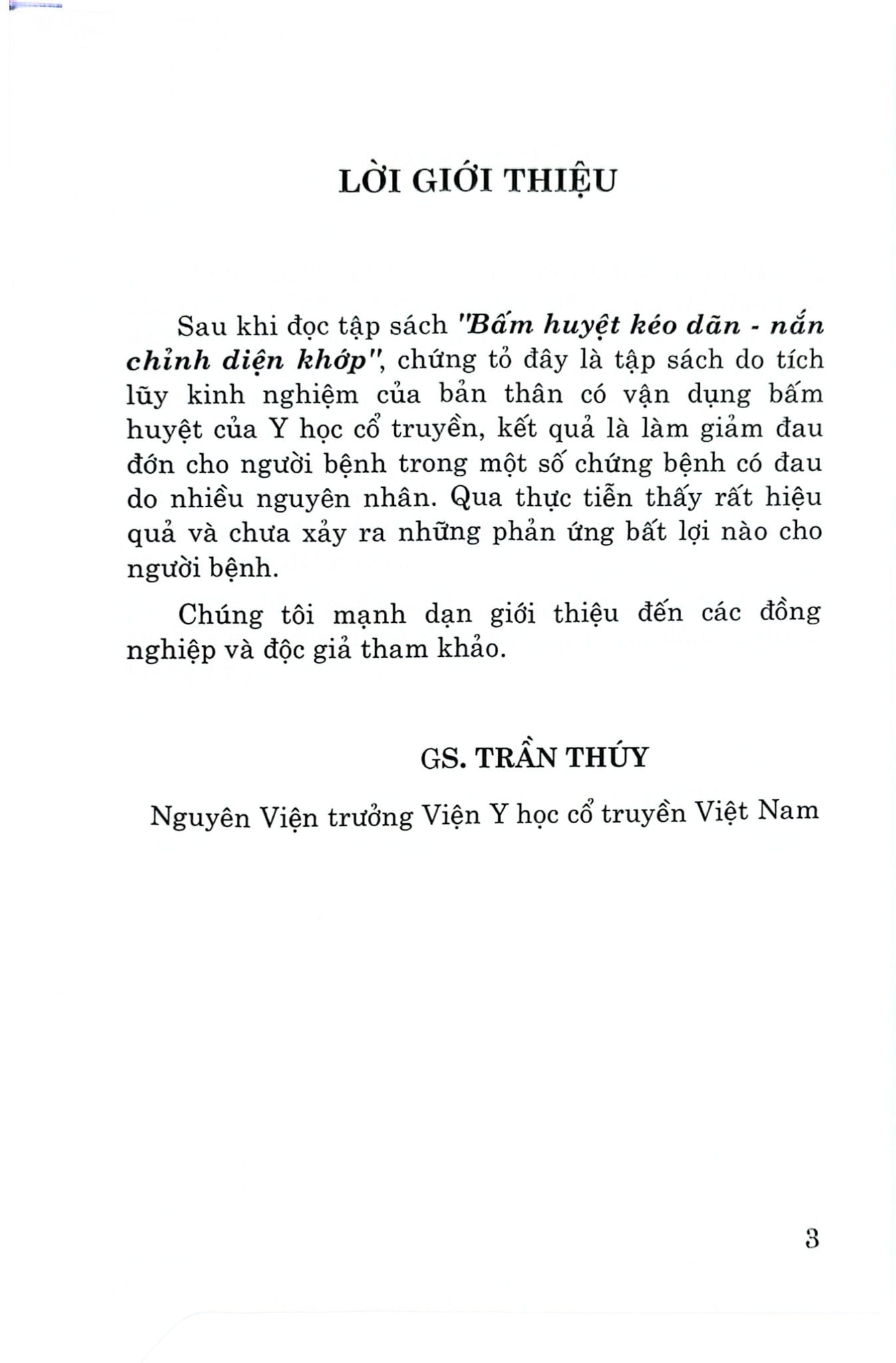 Bấm Huyệt Kéo Dãn Nắn Chỉnh Diện Khớp (2023) - Trần Ngọc Trường