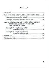 Tế Bào Gốc Và Tế Bào Gốc Ung Thư Trong Chẩn Đoán Và Trị Liệu Các Khối U Ác Tính - VS.GS.TSKH. Đái Duy Ban, TS. Nguyễn Việt Phương, PGS. TS. Phạm Công Hoạt