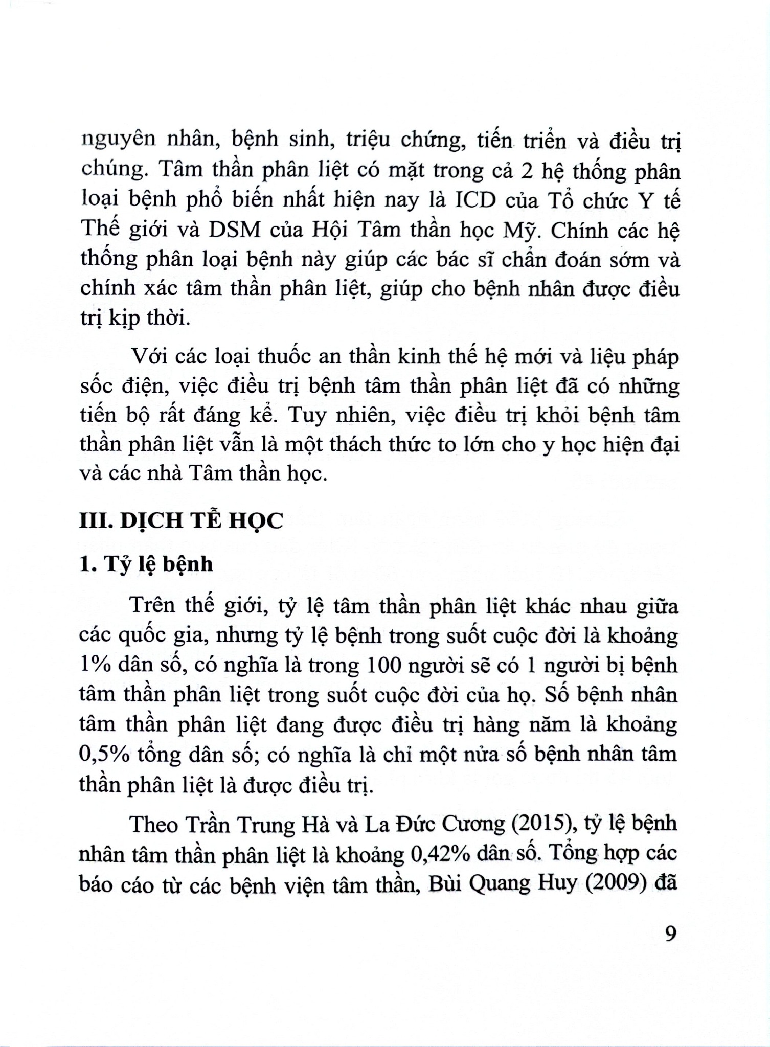 Tâm Thần Phân Liệt - Nguyên Nhân, Chẩn Đoán Và Điều Trị - PGS.TS.Bùi Quang Huy
