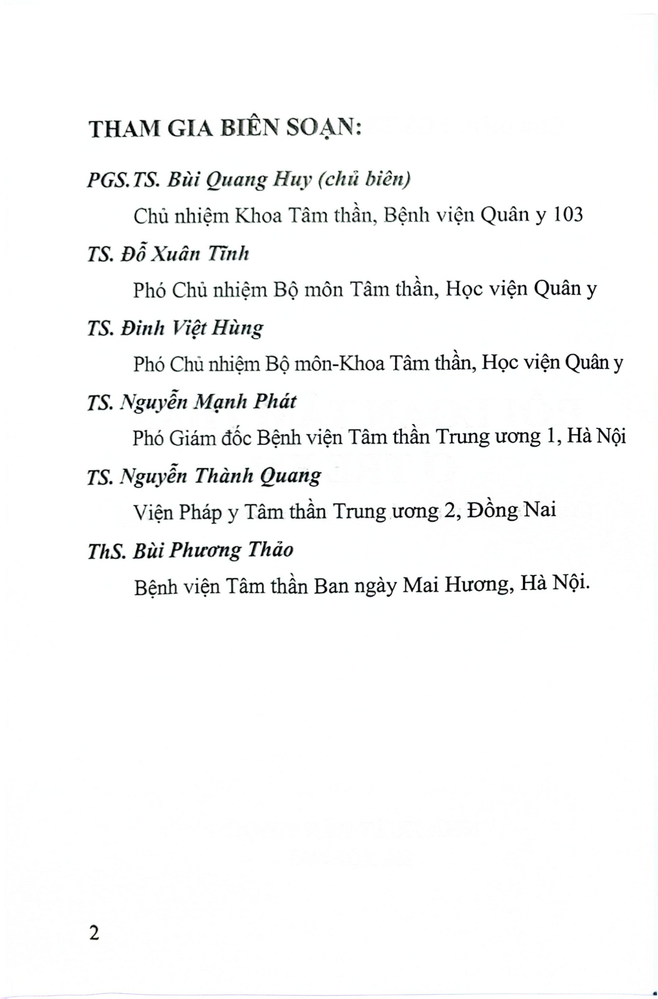 Rối Loạn Tâm Thần Ở Trẻ Em - PGS.TS. Bùi Quang Huy