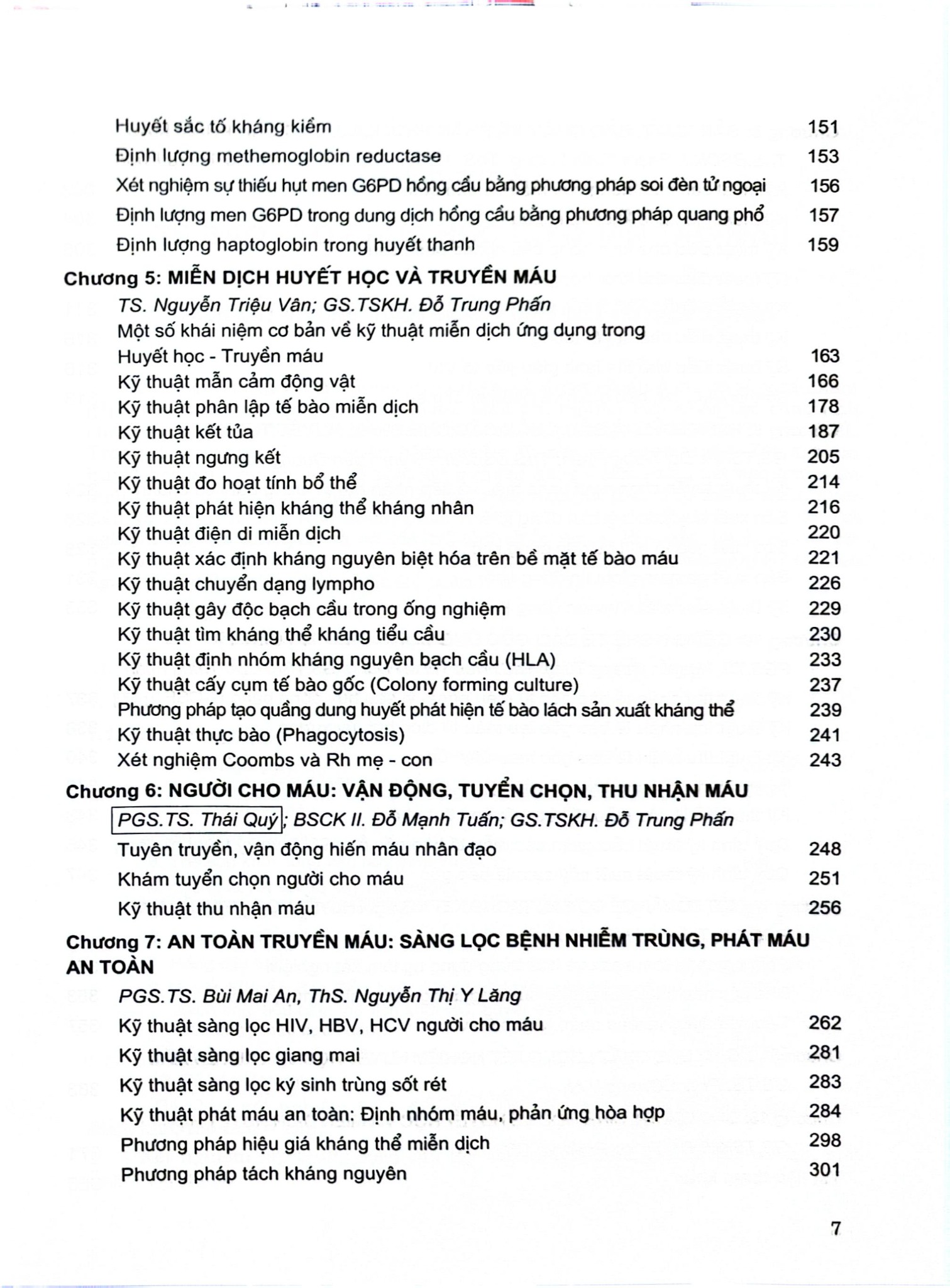 Kỹ Thuật Xét Nghiệm Huyết Học Và Truyền Máu Ứng Dụng Trong Lâm Sàng - Viện HHTMTW: GS.TSKH. Đỗ Trung Phấn