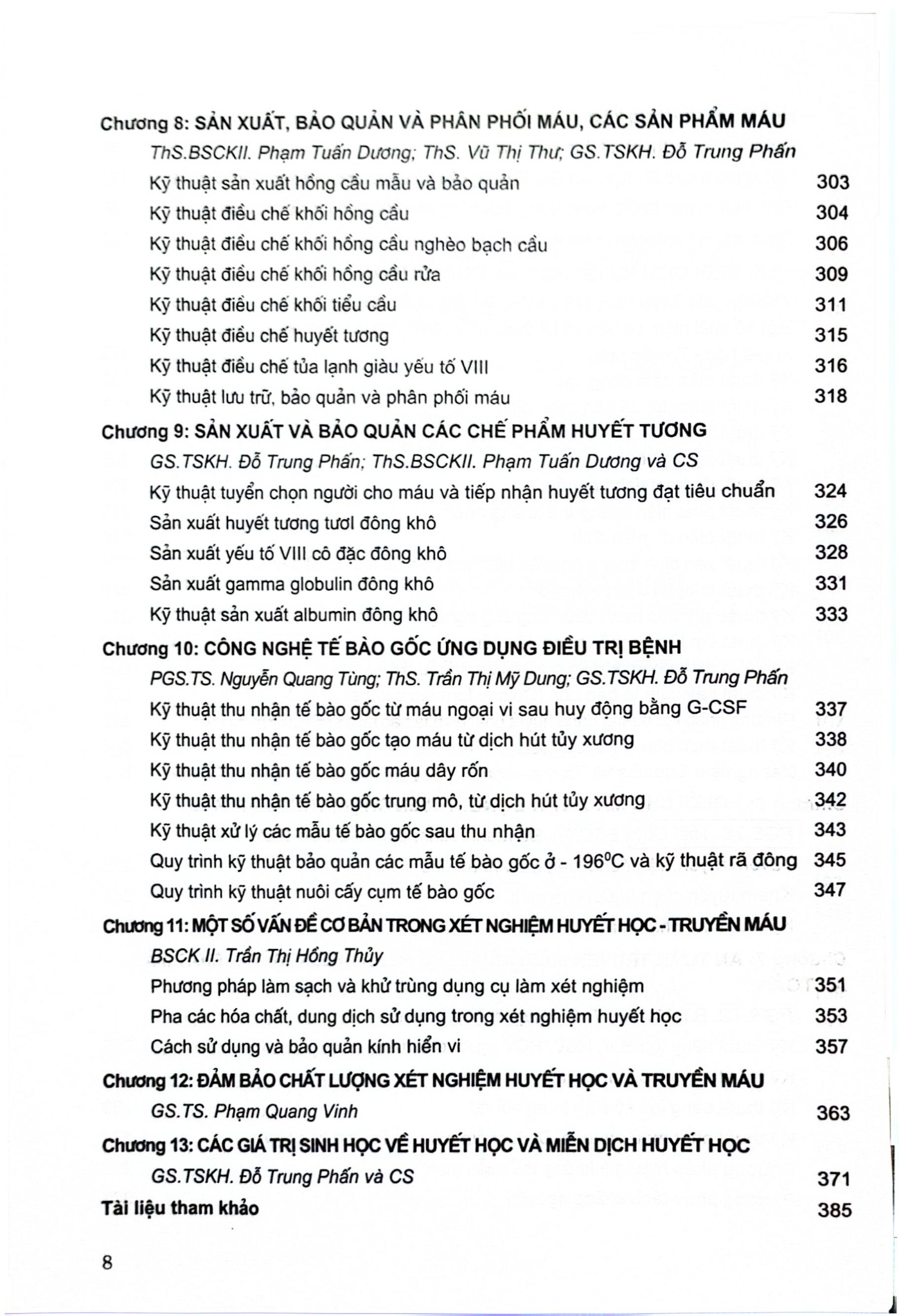 Kỹ Thuật Xét Nghiệm Huyết Học Và Truyền Máu Ứng Dụng Trong Lâm Sàng - Viện HHTMTW: GS.TSKH. Đỗ Trung Phấn