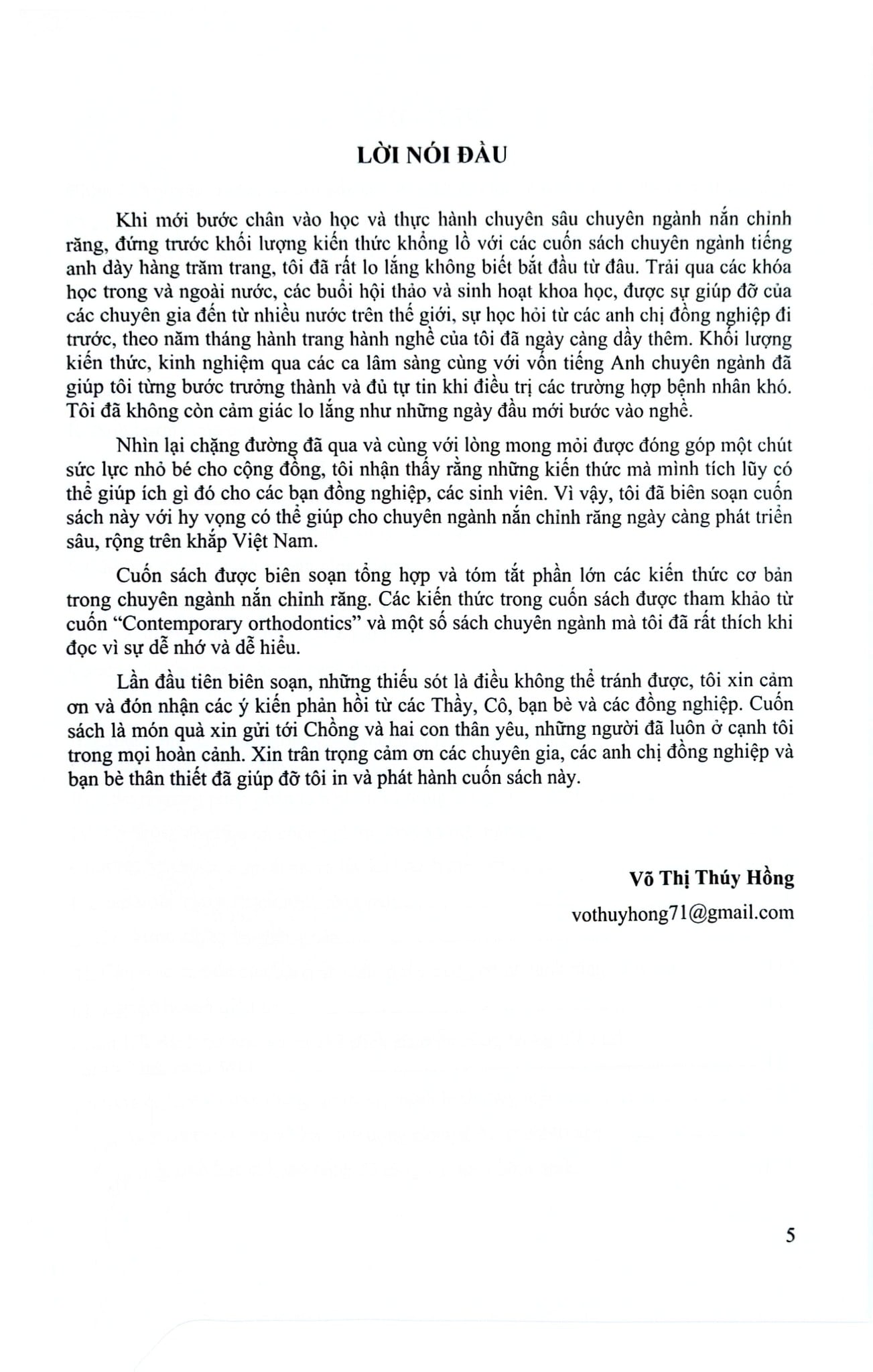 Chỉnh Hình Răng Mặt Cơ Bản - TS. Võ Thị Thúy Hồng