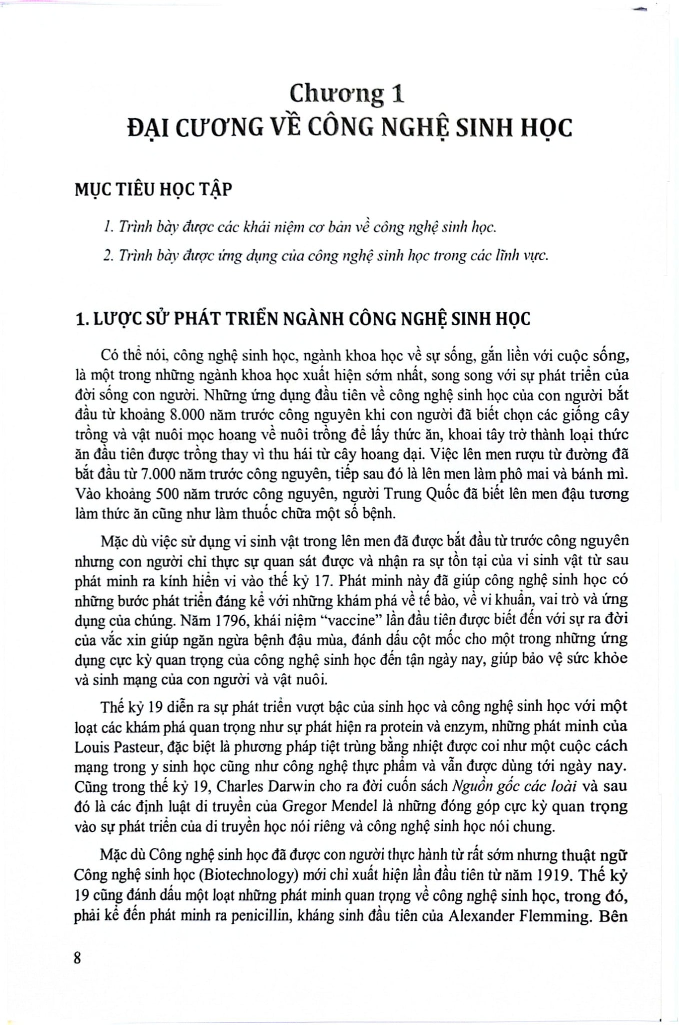 Nhập Môn Công Nghệ Sinh Học (GTĐH) - ĐH Dược Hà Nội