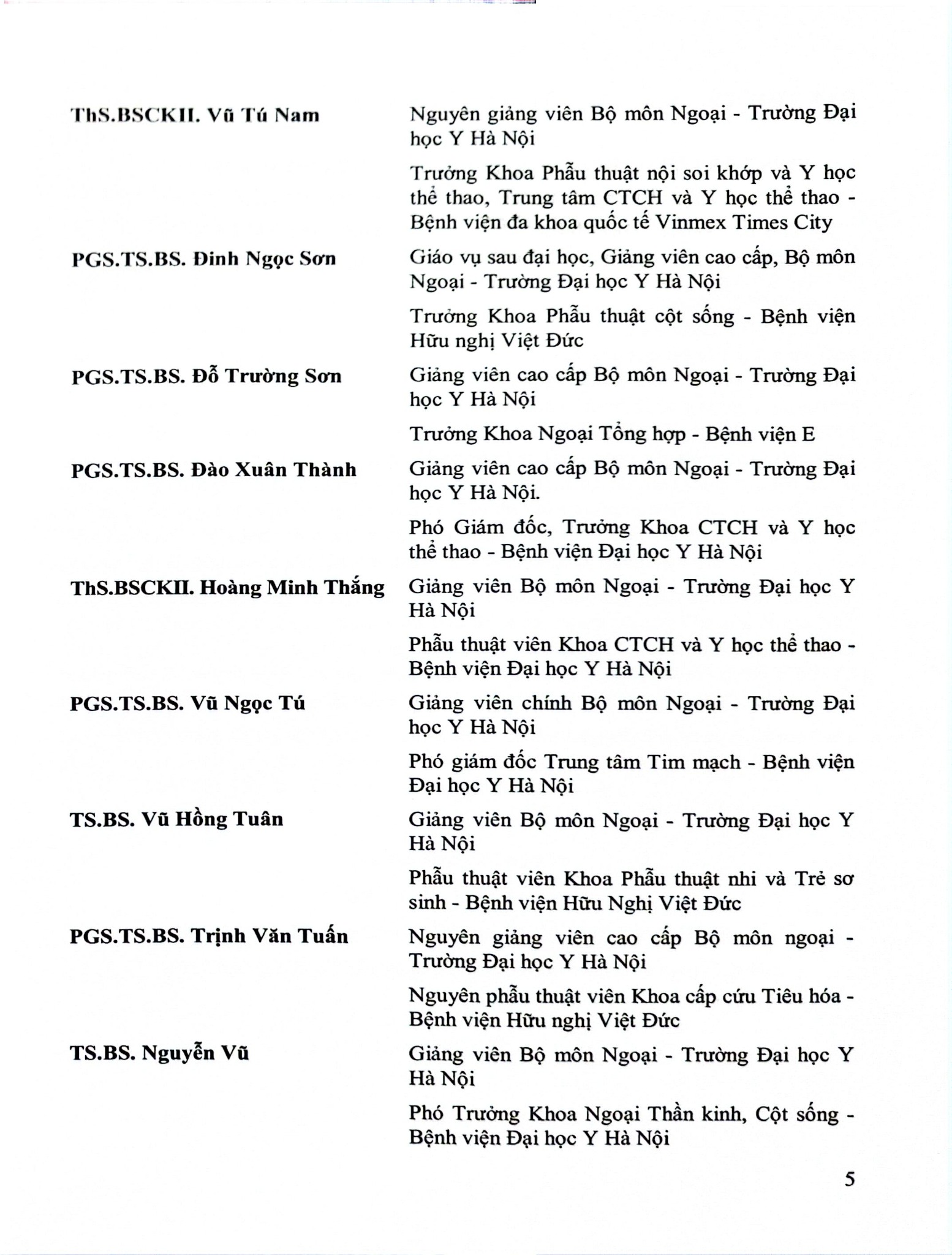 Bài Giảng Bệnh Học Ngoại Khoa ( Dùng cho sinh viên năm thứ tư ) -  PGS.TS.BS. Đoàn Quốc Hưng, Hà Văn Quyến, Phạm Đức Huấn