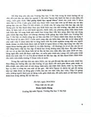 Bài Giảng Bệnh Học Ngoại Khoa ( Dùng cho sinh viên năm thứ tư ) -  PGS.TS.BS. Đoàn Quốc Hưng, Hà Văn Quyến, Phạm Đức Huấn