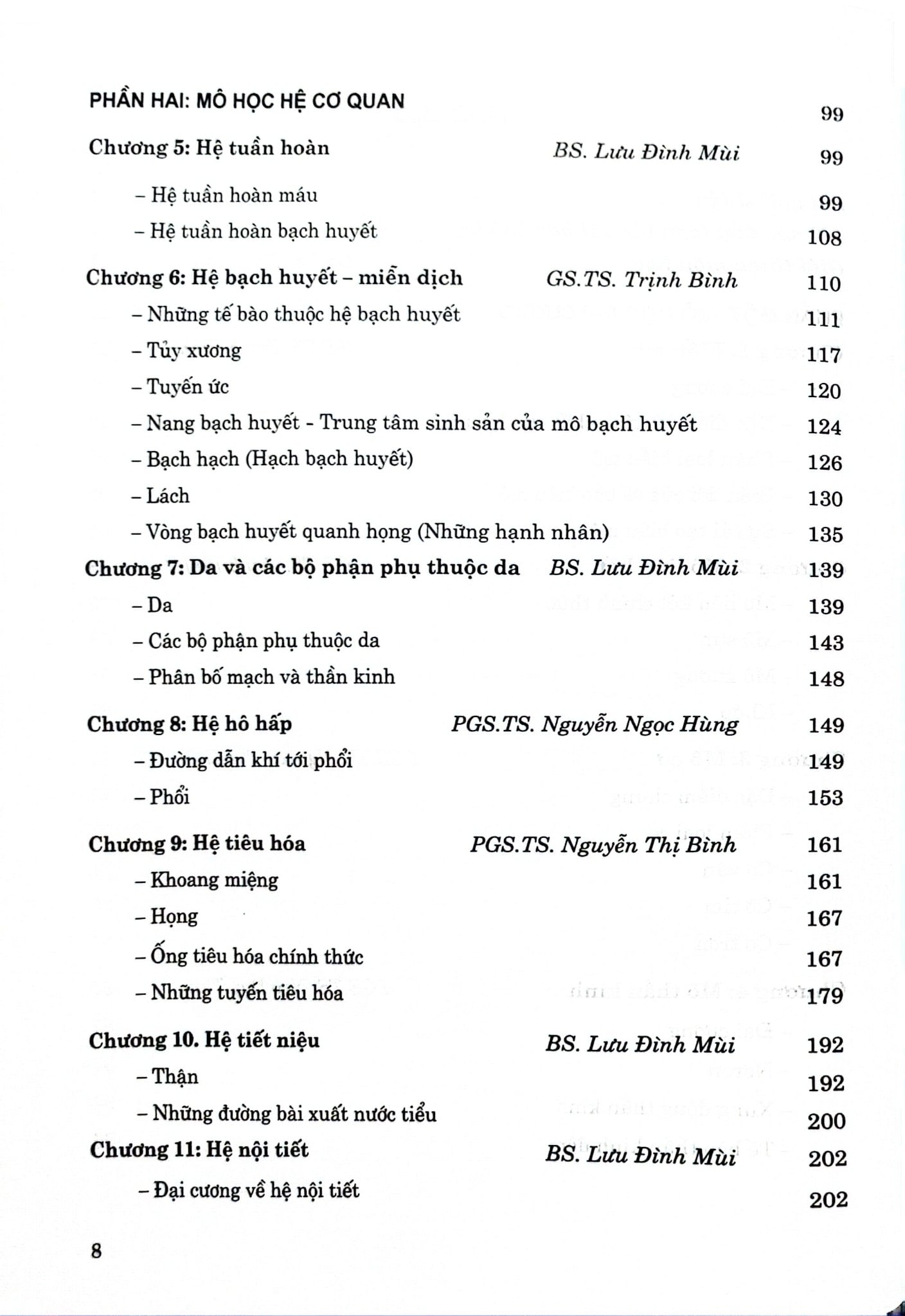 Mô Phôi Phần Mô Học (Sách Đào Tạo Bác Sĩ Đa Khoa) - ĐH Y Hà Nội, GS.TS. Trịnh Bình