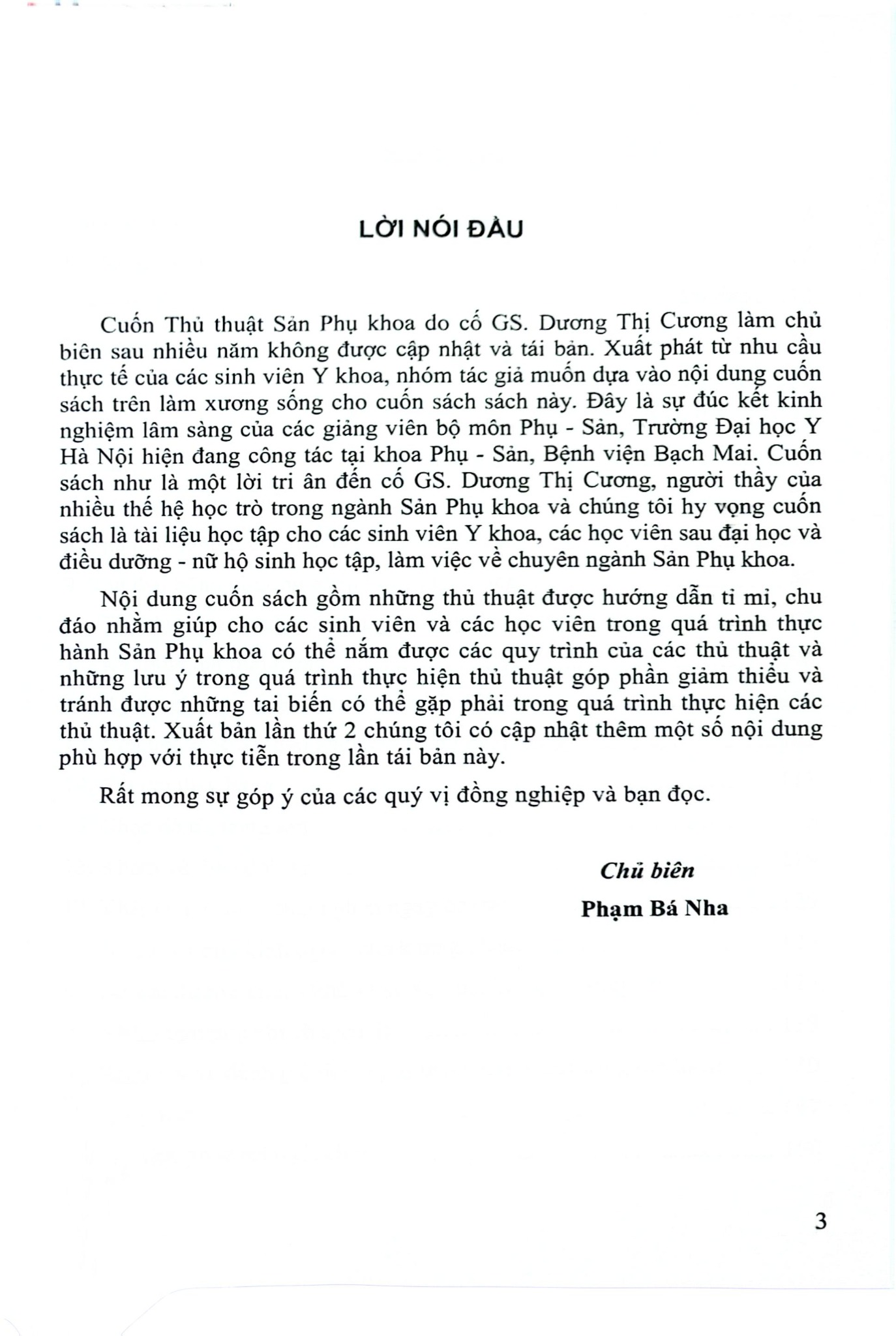 Thủ Thuật Sản Phụ Khoa - PGS.TS Phạm Bá Nha và cộng sự