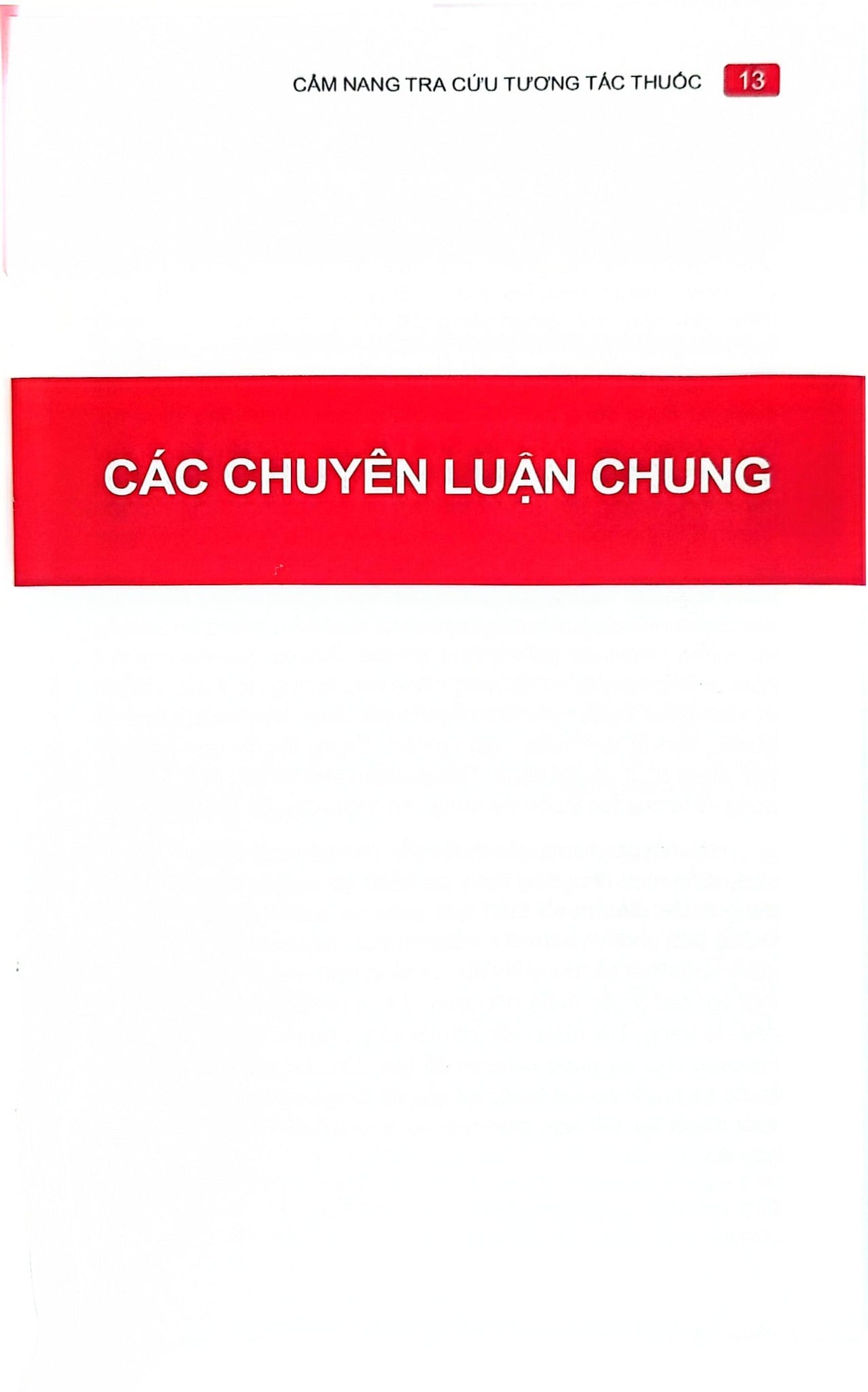 Cẩm Nang Tra Cứu Tương Tác Thuốc Cần Lưu Ý Trong Thực Hành Lâm Sàng - ĐH Dược Hà Nội
