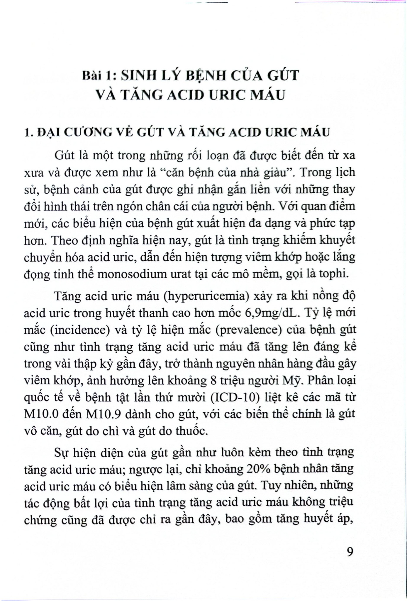 Bệnh Gút Từ Khoa Học Cơ Sở Đến Thực Hành Lâm Sàng - PGS.TS. Huỳnh Quang Thuận, TS. Lê Quốc Tuấn