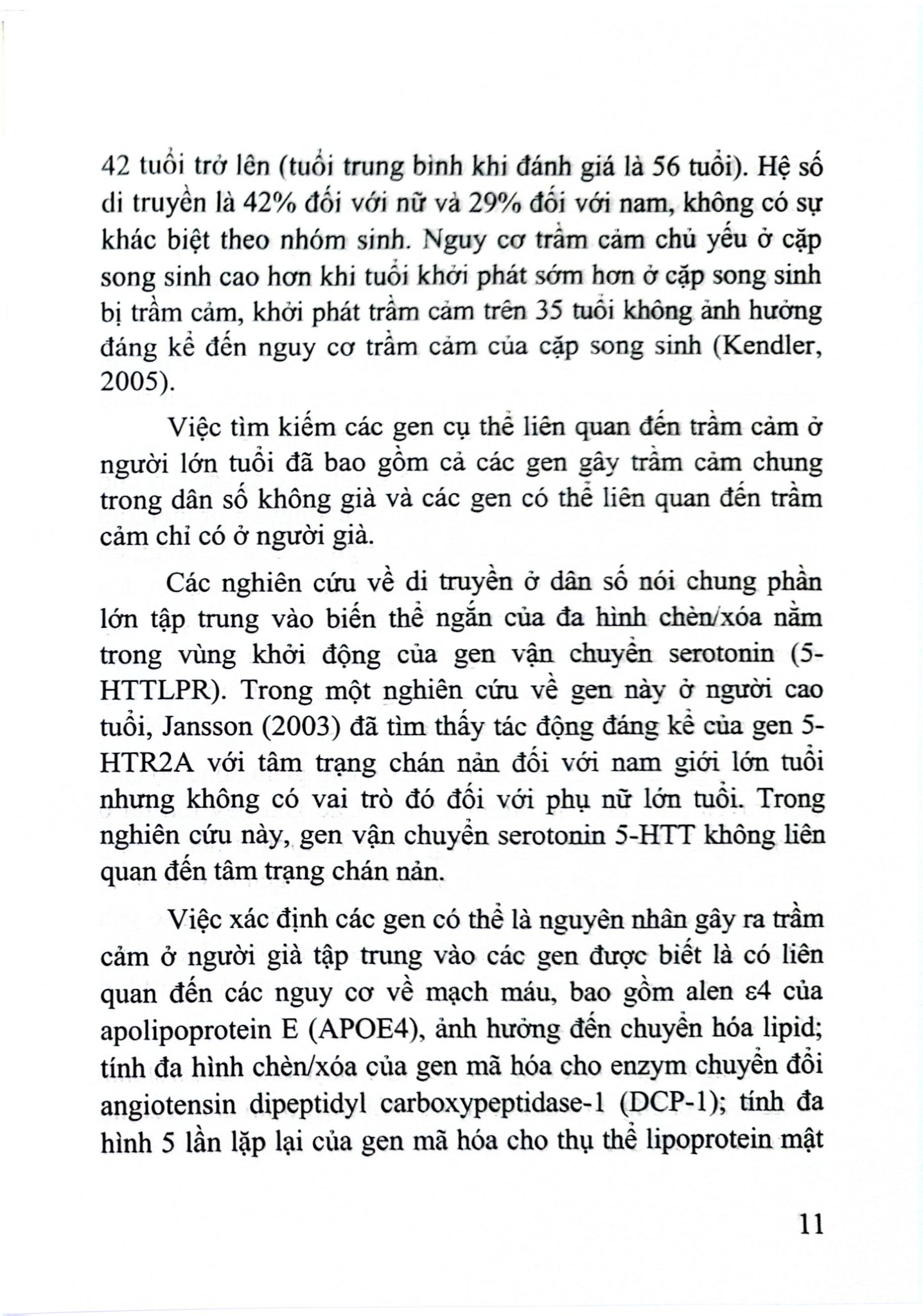 Rối Loạn Tâm Thần Ở Người Cao Tuổi - PGS.TS. Bùi Quang Huy