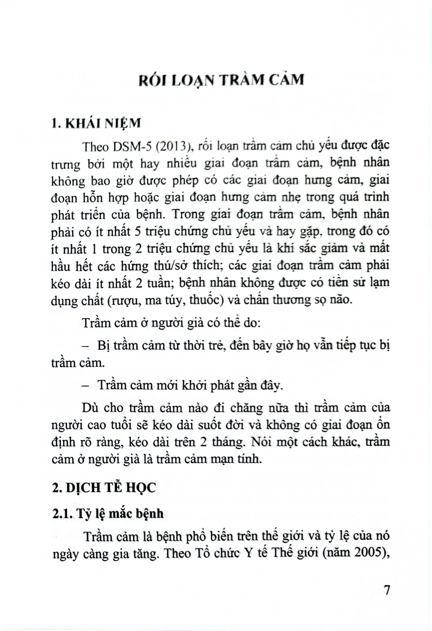 Rối Loạn Tâm Thần Ở Người Cao Tuổi - PGS.TS. Bùi Quang Huy