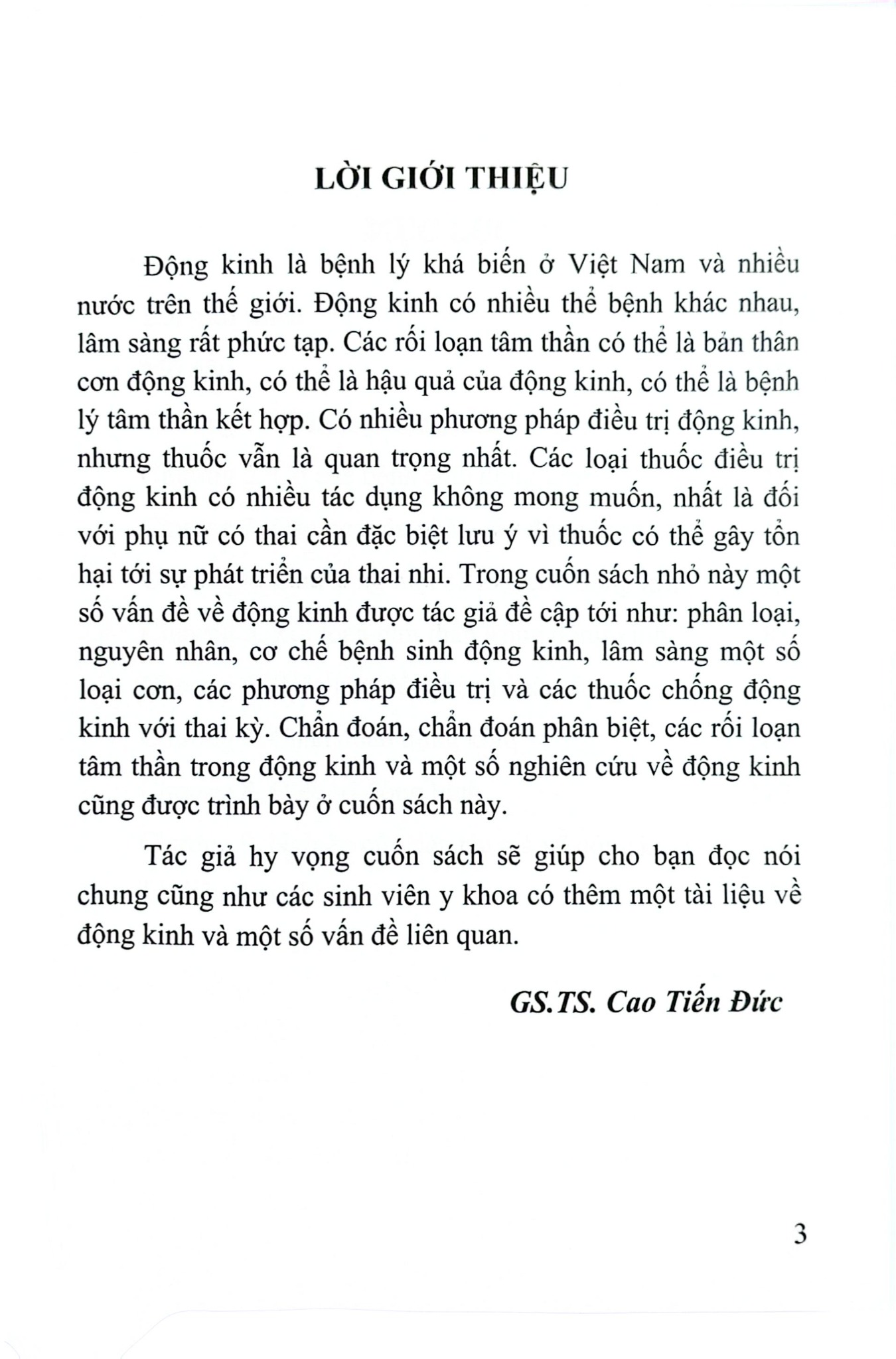Động Kinh Các Rối Loạn Tâm Thần Trong Động Kinh Và Điều Trị (2023) - PGS.TS. Cao Tiến Đức