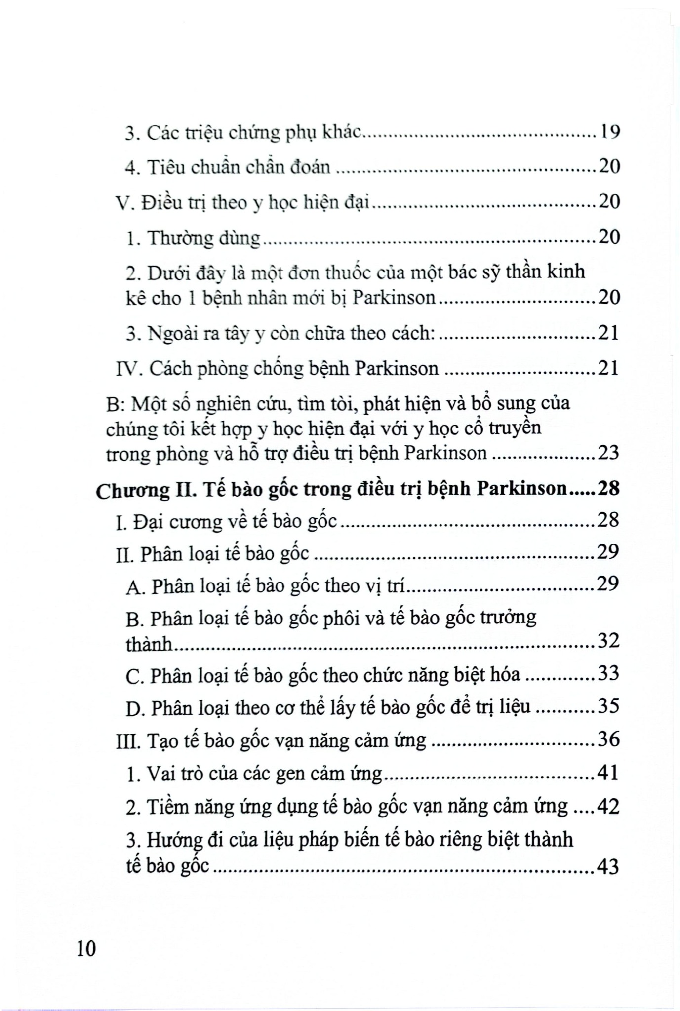 Tế Bào Gốc Trong Điều Trị Các Bệnh Thần Kinh Pakinson Và Alzheimer - GS.GS.TSKH. Đái Duy Ban, PGS.TS. Trần Nhân Thắng, ThS. Phạm Lê Anh Tuấn