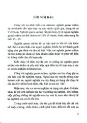 Nghiện Game Online Và Nghiện Ma Túy - PGS.TS. Bùi Quang Huy