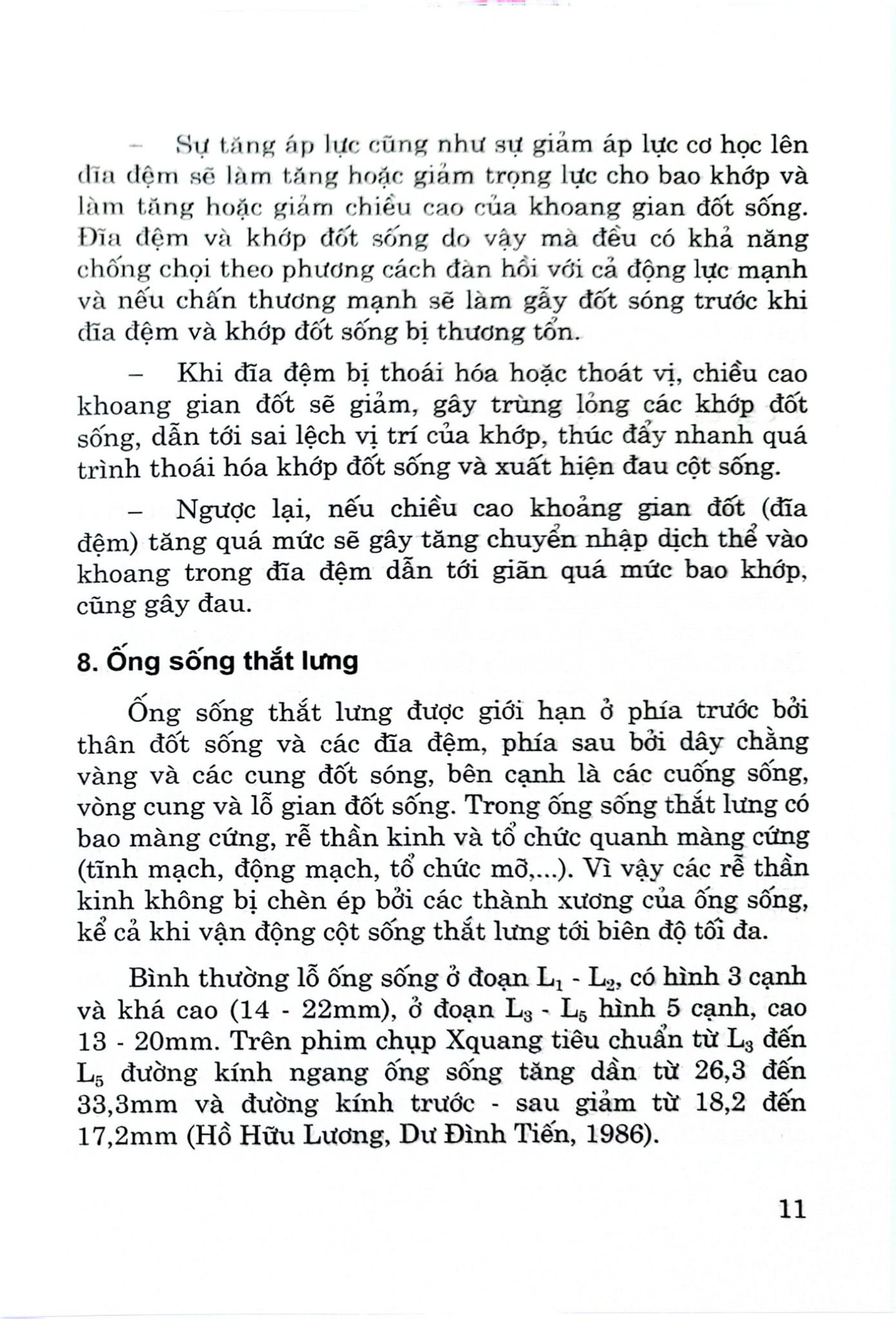 Đau Thắt Lưng Và Thoát Vị Đĩa Đệm - PGS. TS. Hồ Hữu Lương