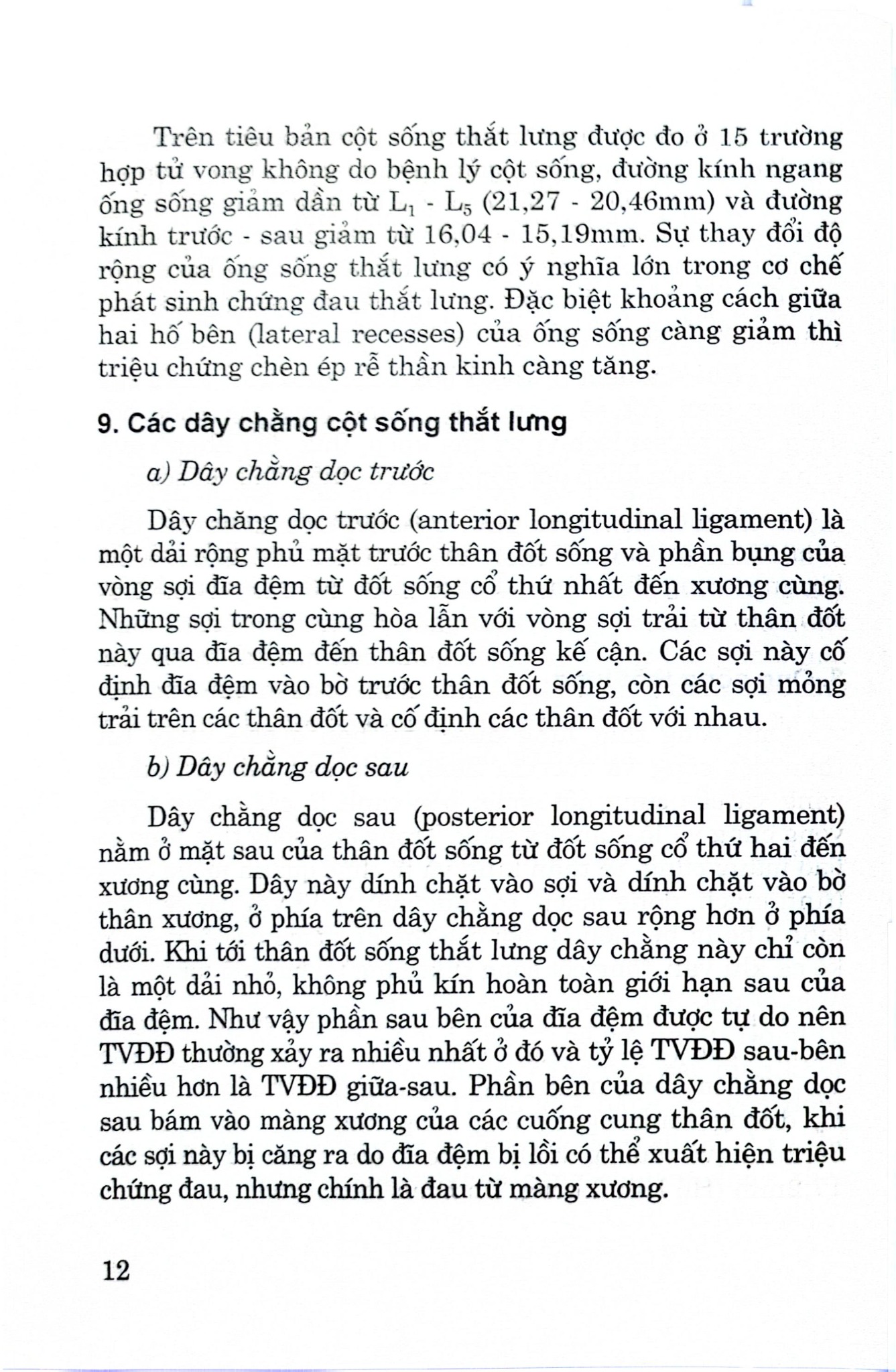 Đau Thắt Lưng Và Thoát Vị Đĩa Đệm - PGS. TS. Hồ Hữu Lương