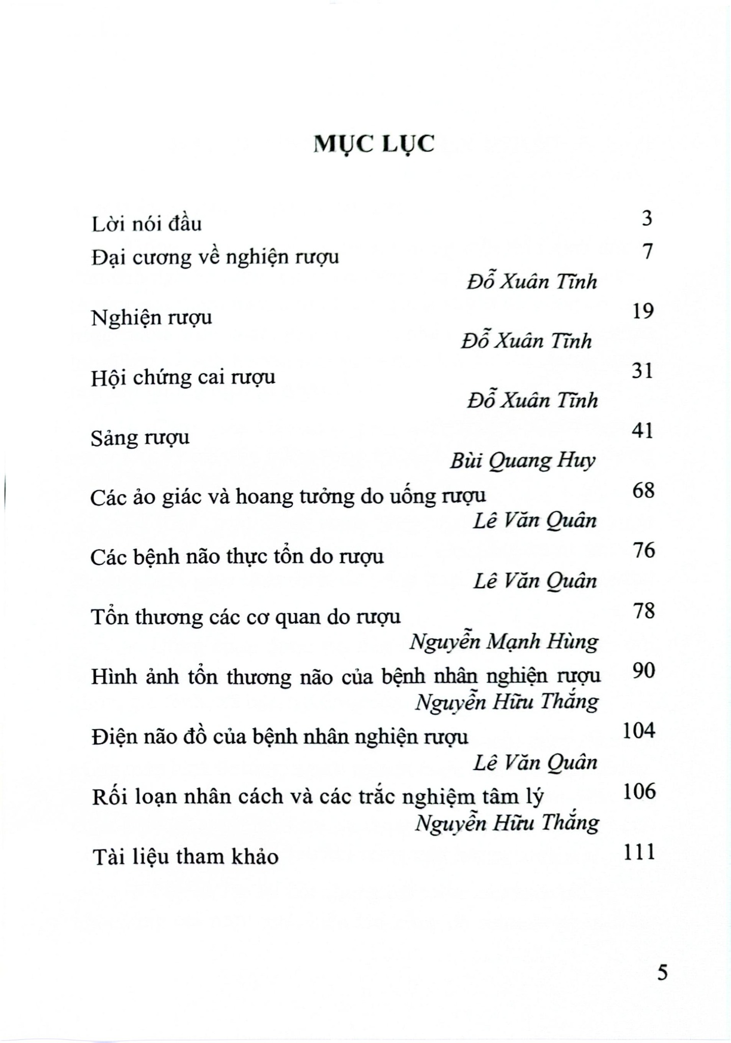 Điều Trị Nghiện Rượu - GS.TS Bùi Quang Huy