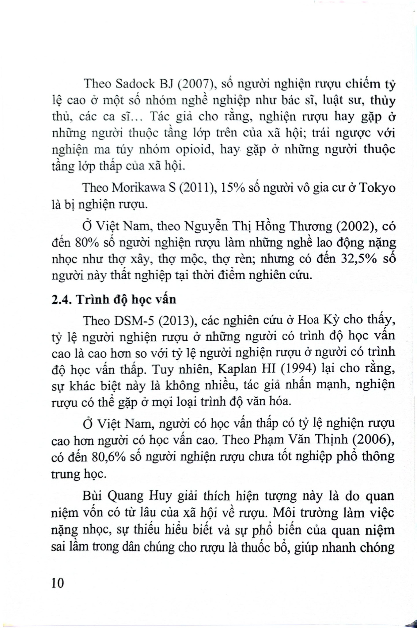 Điều Trị Nghiện Rượu - GS.TS Bùi Quang Huy
