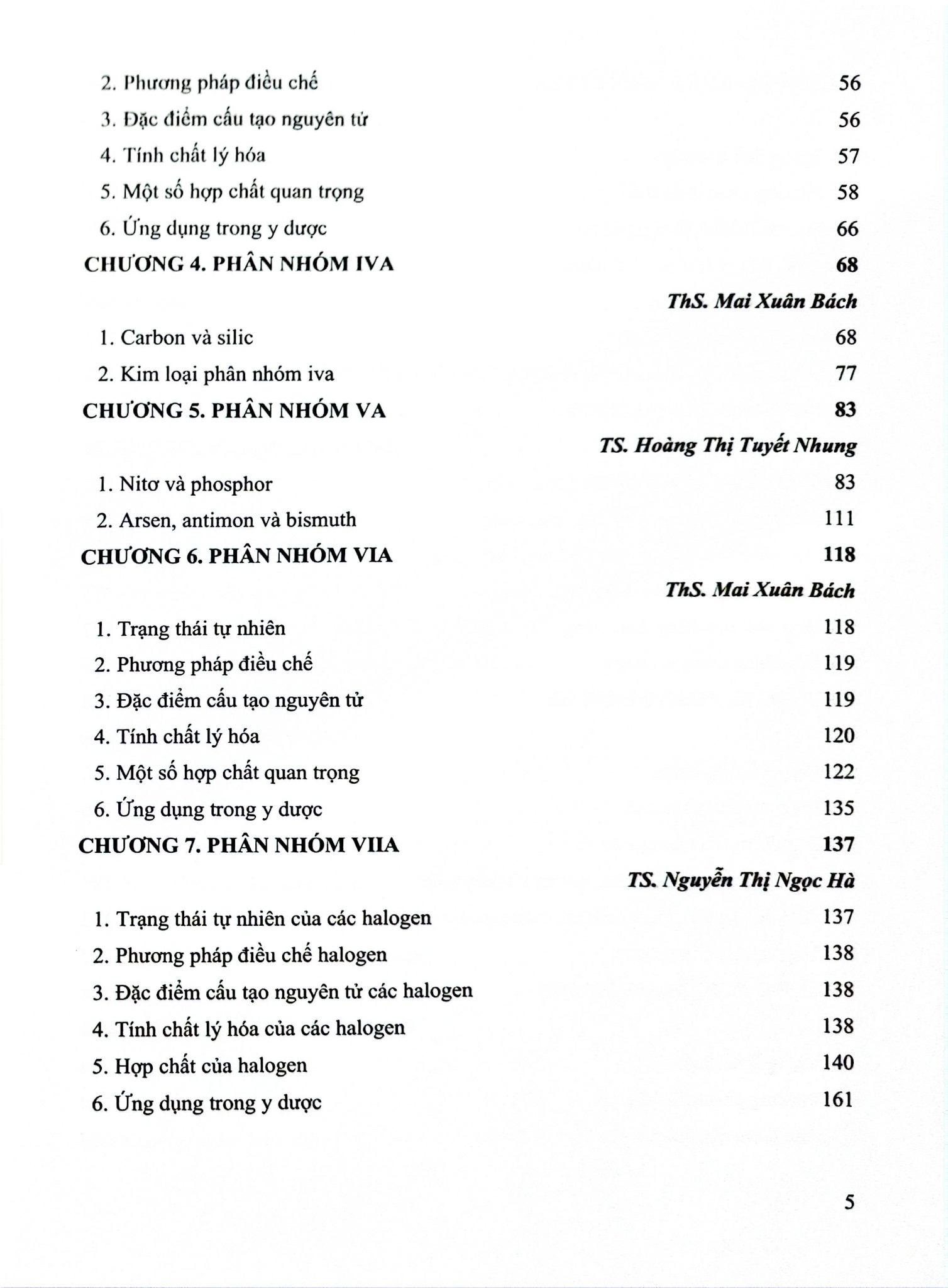 Hóa Học Vô Cơ - ĐH Dược Hà Nội