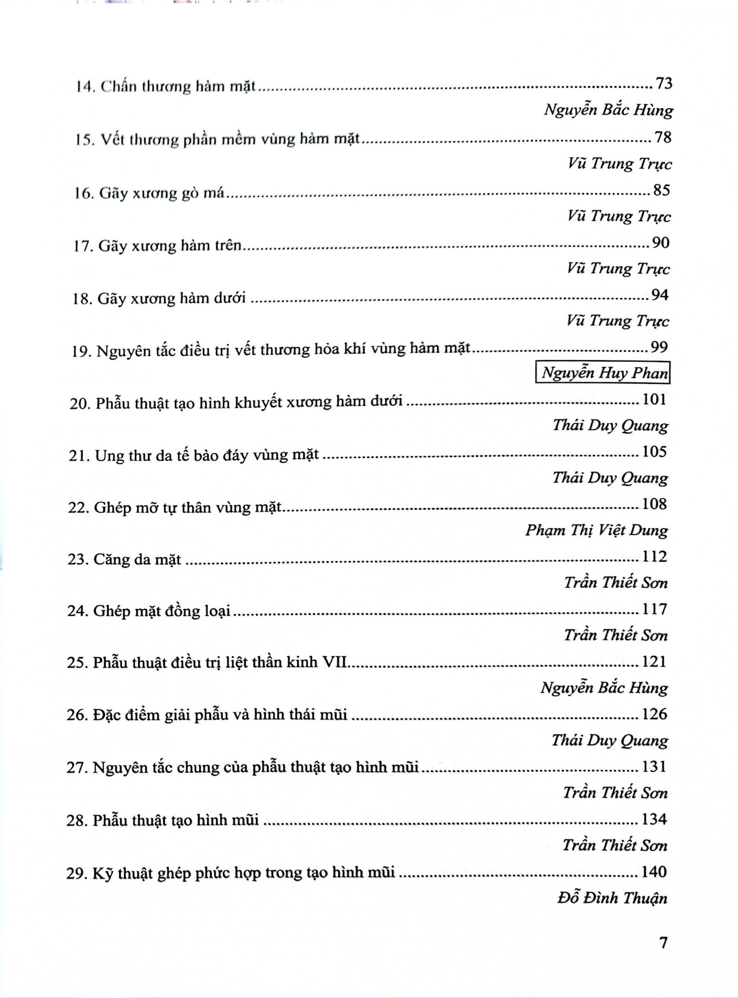 Các Vấn Đề Cơ Bản Trong Phẫu Thuật Tạo Hình Thẩm Mỹ (Phần 3: Đầu Mặt Cổ) - ĐH Y Hà Nội, PGS.TS Trần Thiết Sơn