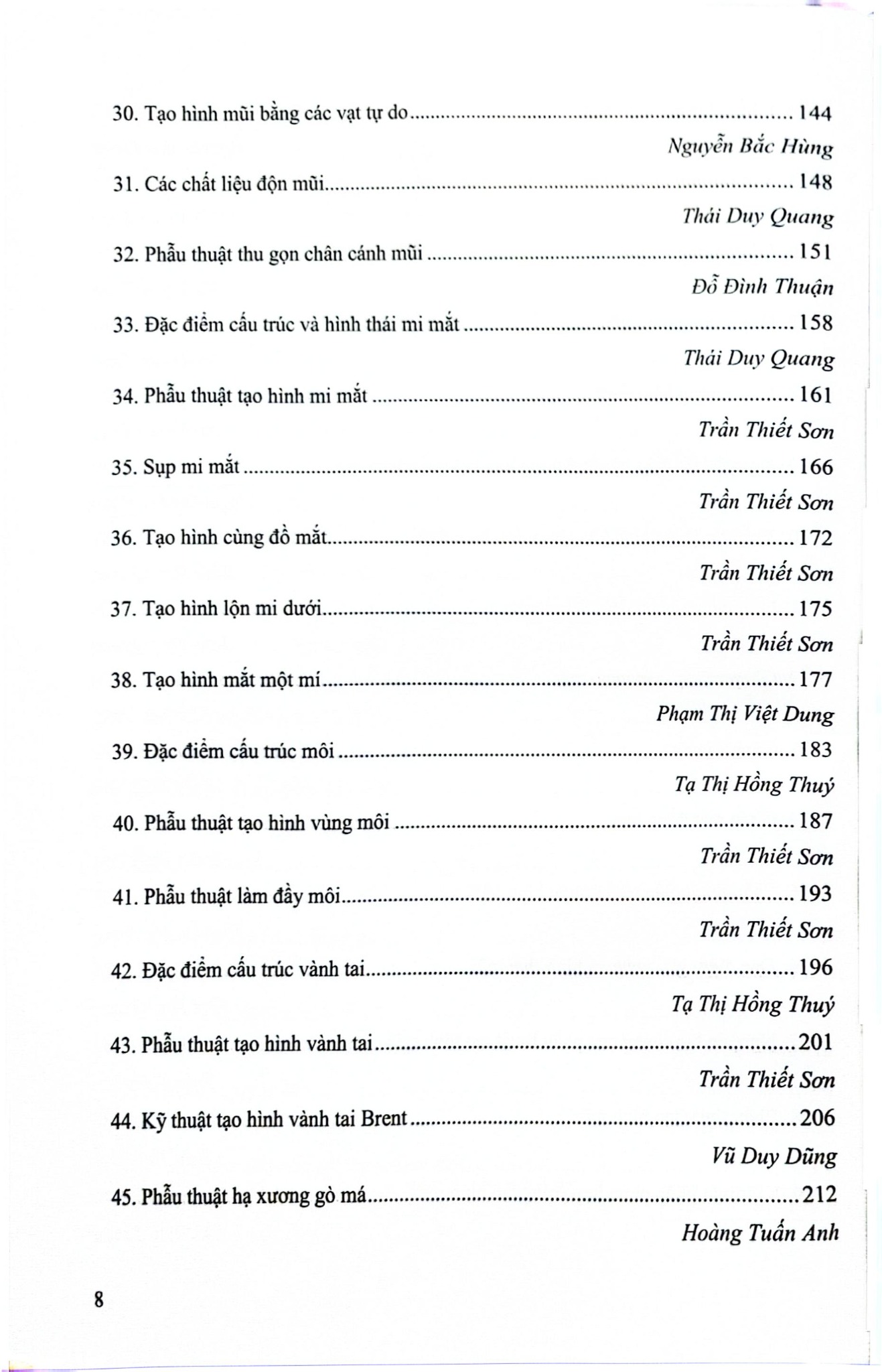 Các Vấn Đề Cơ Bản Trong Phẫu Thuật Tạo Hình Thẩm Mỹ (Phần 3: Đầu Mặt Cổ) - ĐH Y Hà Nội, PGS.TS Trần Thiết Sơn
