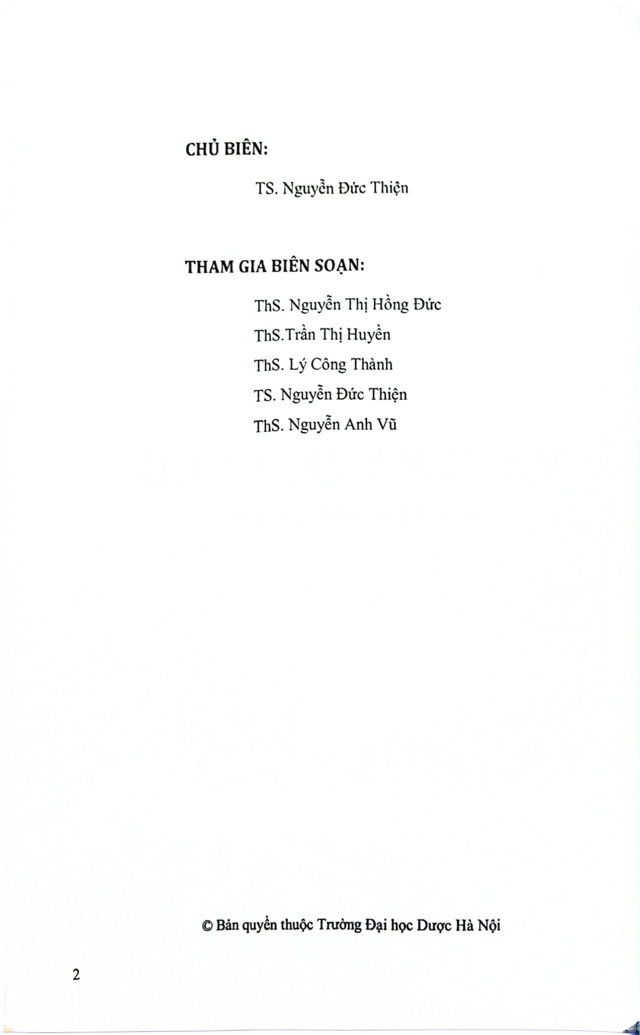 Vật Lý Ứng Dụng (Giáo Trình Đào Tạo Đại Học) - ĐH Dược Hà Nội