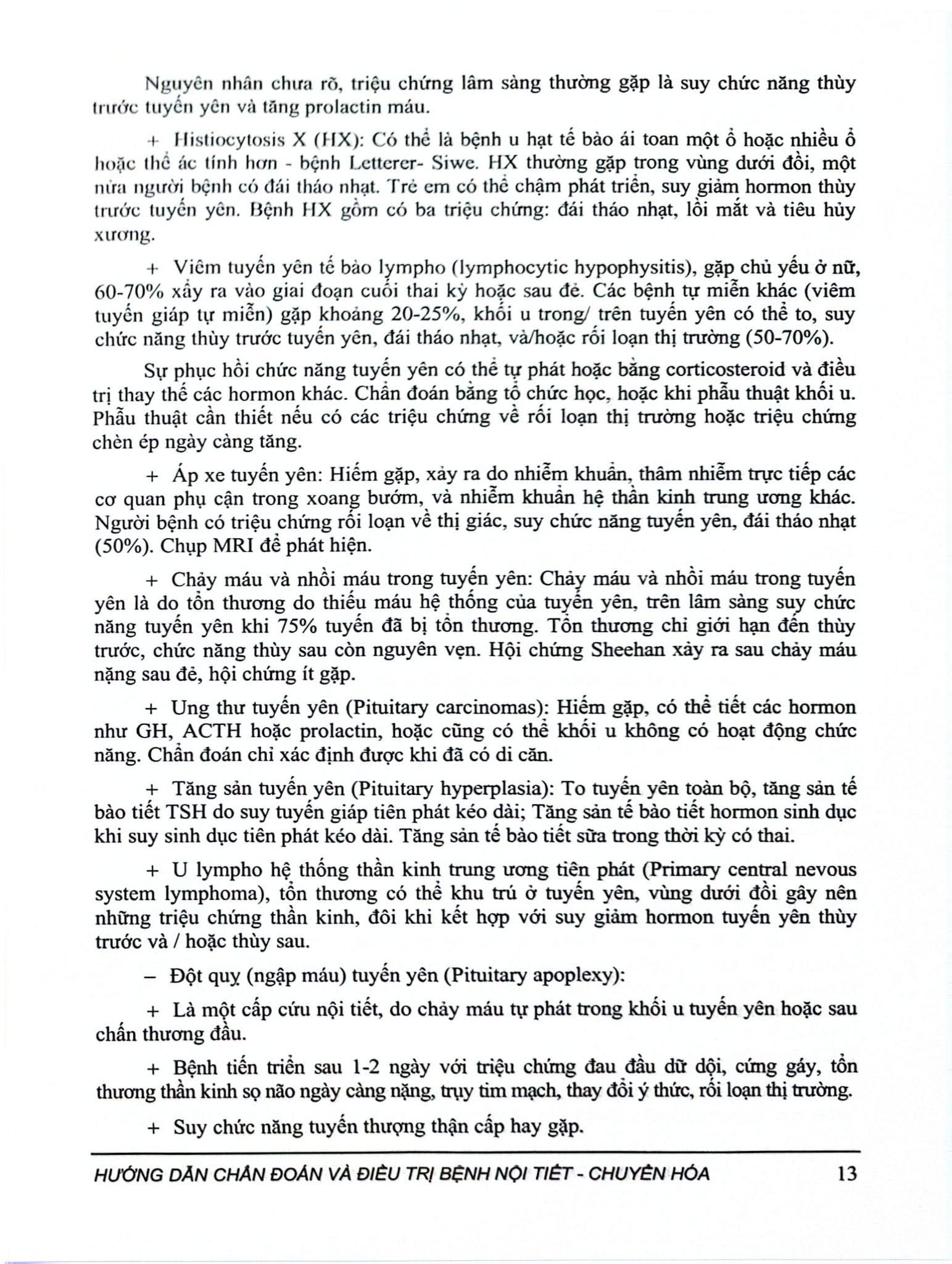 Hướng Dẫn Chẩn Đoán Và Điều Trị Bệnh Nội Tiết Chuyển Hóa - Bộ Y tế