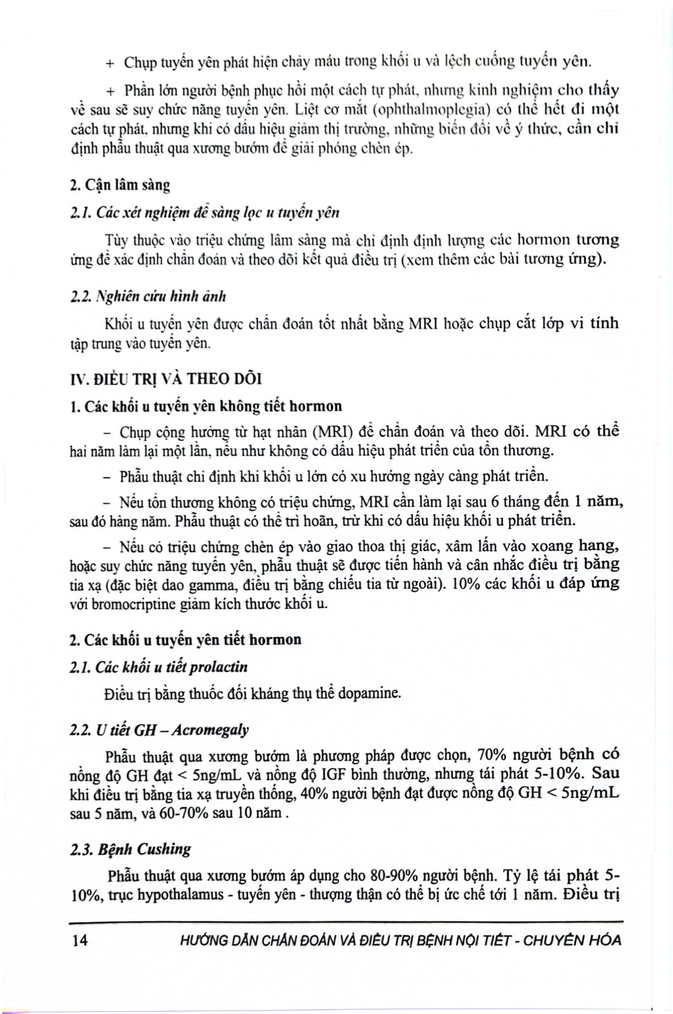 Hướng Dẫn Chẩn Đoán Và Điều Trị Bệnh Nội Tiết Chuyển Hóa - Bộ Y tế