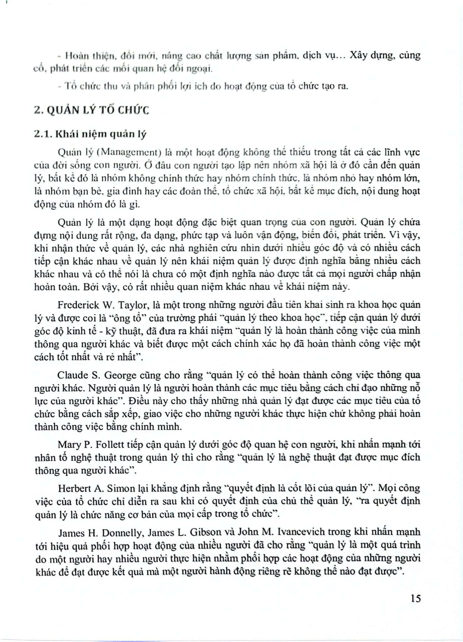 Giáo Trình Quản Lý Học Cơ Bản (Sách Đào Tạo Dược Sĩ Đại Học) - ĐH Dược Hà Nội