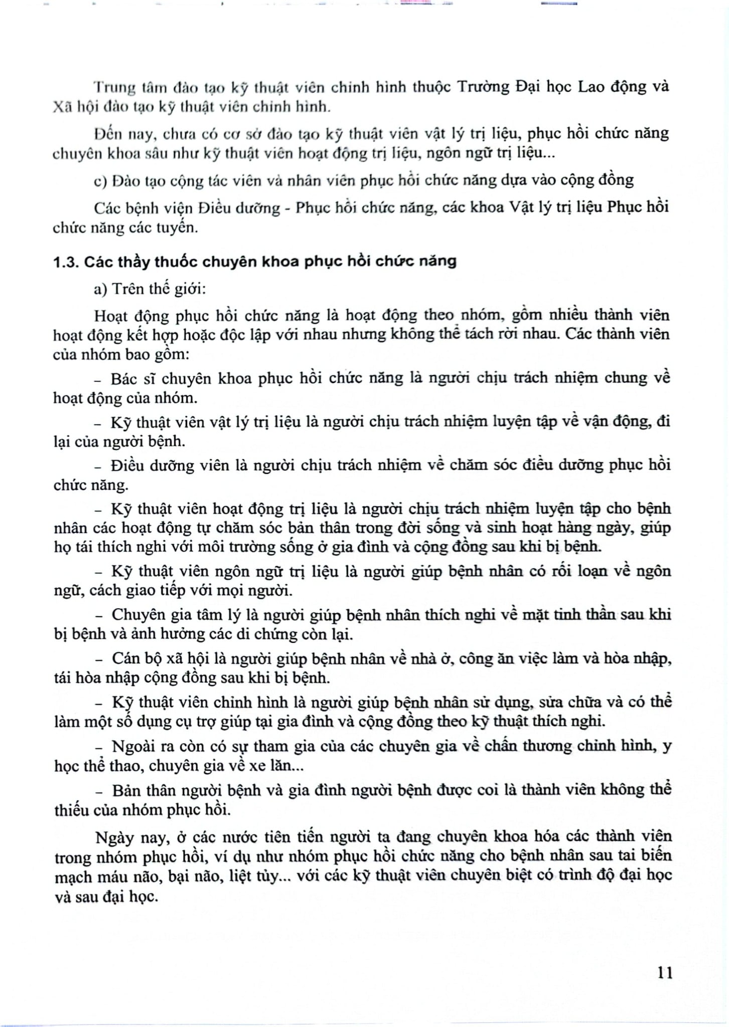 Phục Hồi Chức Năng (Dùng Cho Bác Sĩ Định Hướng Chuyên Khoa) - ĐH Y Hà Nội, GS.TS. Cao Minh Châu