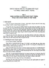 Phục Hồi Chức Năng (Dùng Cho Bác Sĩ Định Hướng Chuyên Khoa) - ĐH Y Hà Nội, GS.TS. Cao Minh Châu