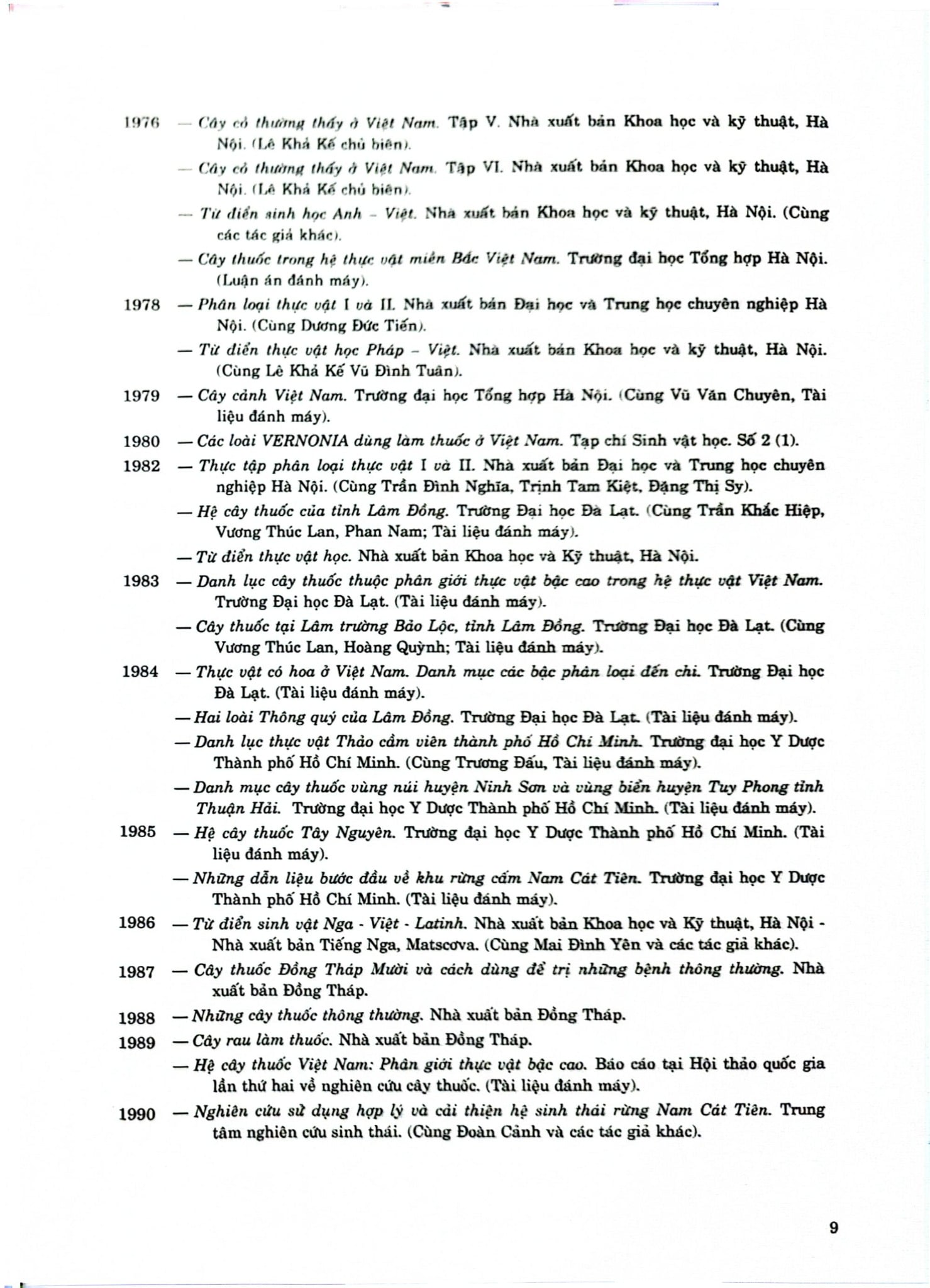 Từ Điển Cây Thuốc Việt Nam Tập 1 - GS. Võ Văn Chi