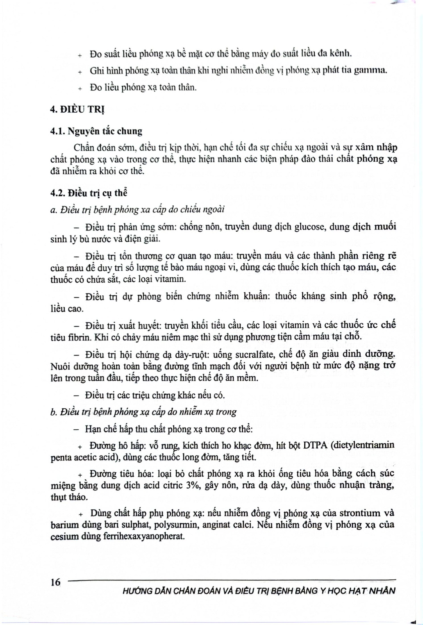 Hướng Dẫn Chẩn Đoán Và Điều Trị Bằng Y Học Hạt Nhân  - Bộ Y tế