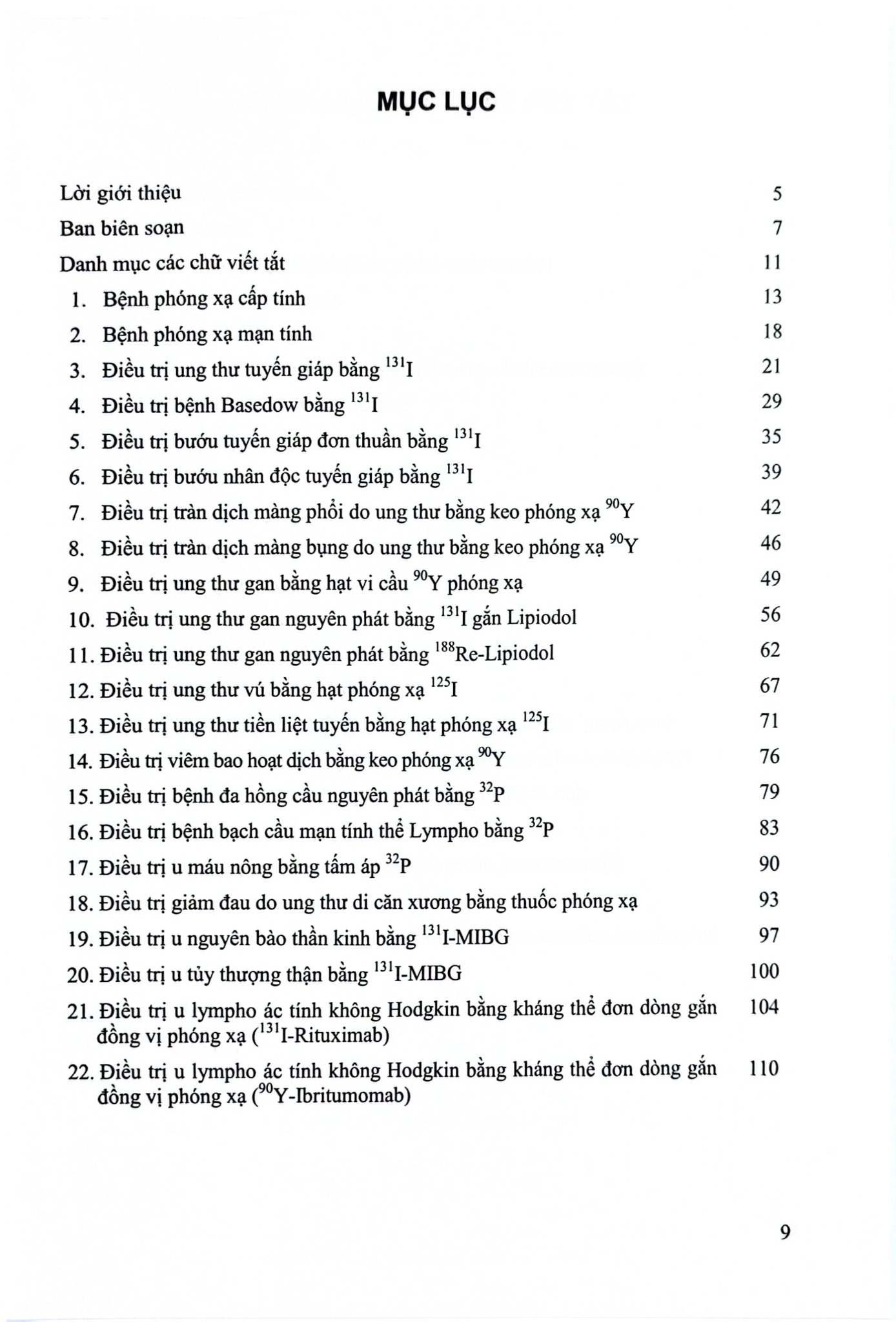 Hướng Dẫn Chẩn Đoán Và Điều Trị Bằng Y Học Hạt Nhân  - Bộ Y tế