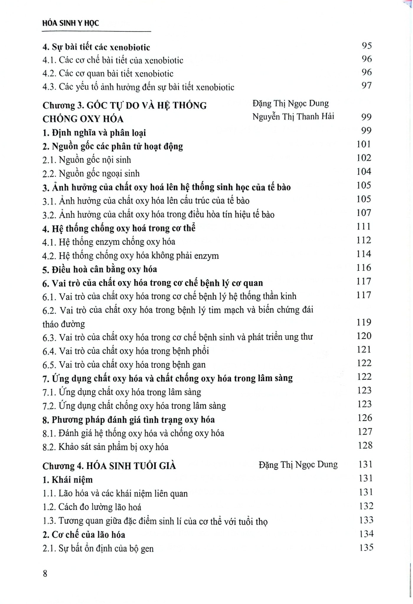 Hóa Sinh Y Học (Giáo Trình Đào Tạo Sau Đại Học) - ĐH Y Hà Nội, GS.BS. Tạ Thành Văn