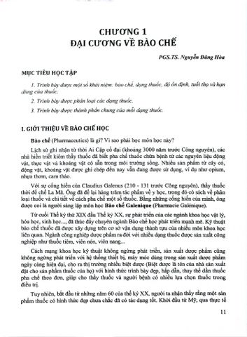  Bào Chế (Giáo Trình Đào Tạo Đại Học) - ĐH Dược Hà Nội 